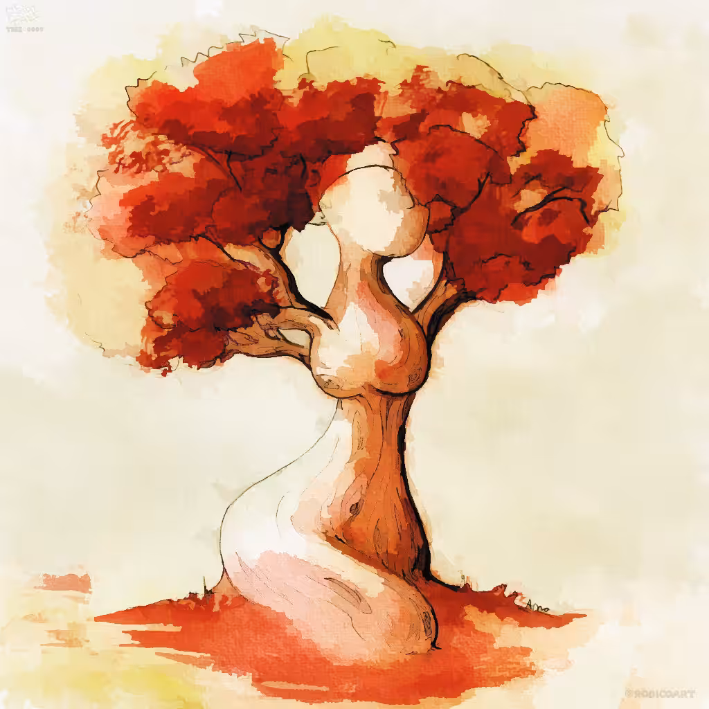 Tree 0009 : The Pomme-Pomme Girl