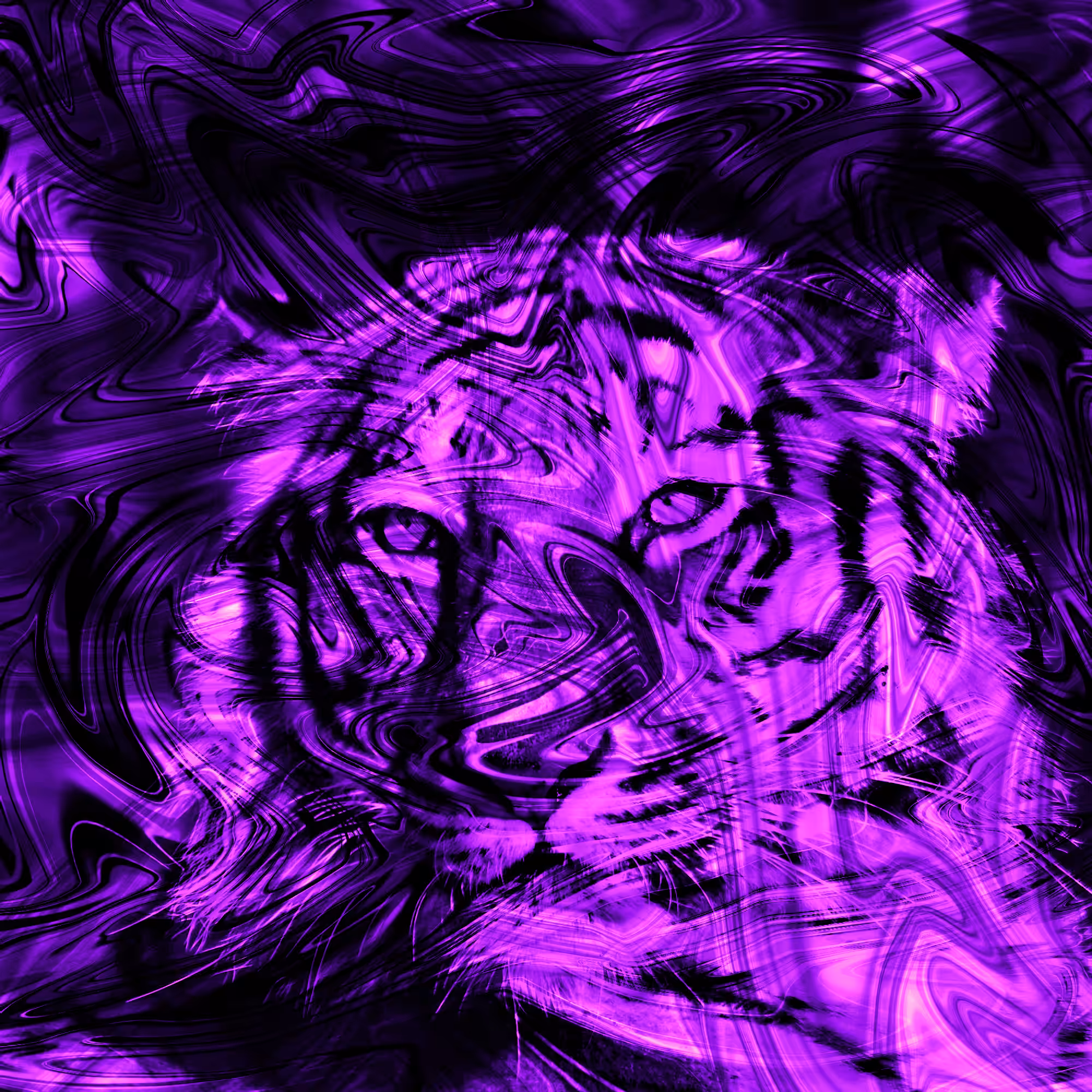 Abstract Tiger