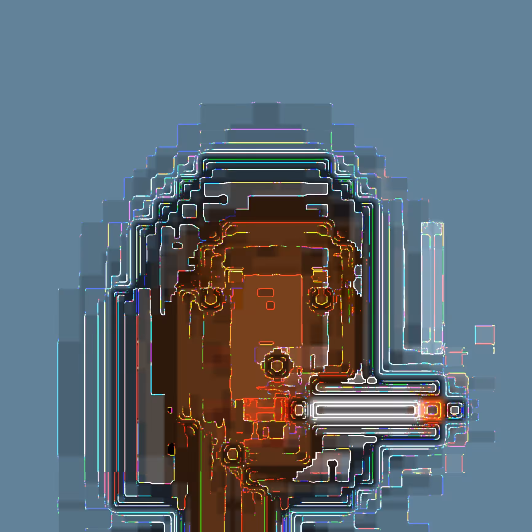 Pixel Neon Punk #045
