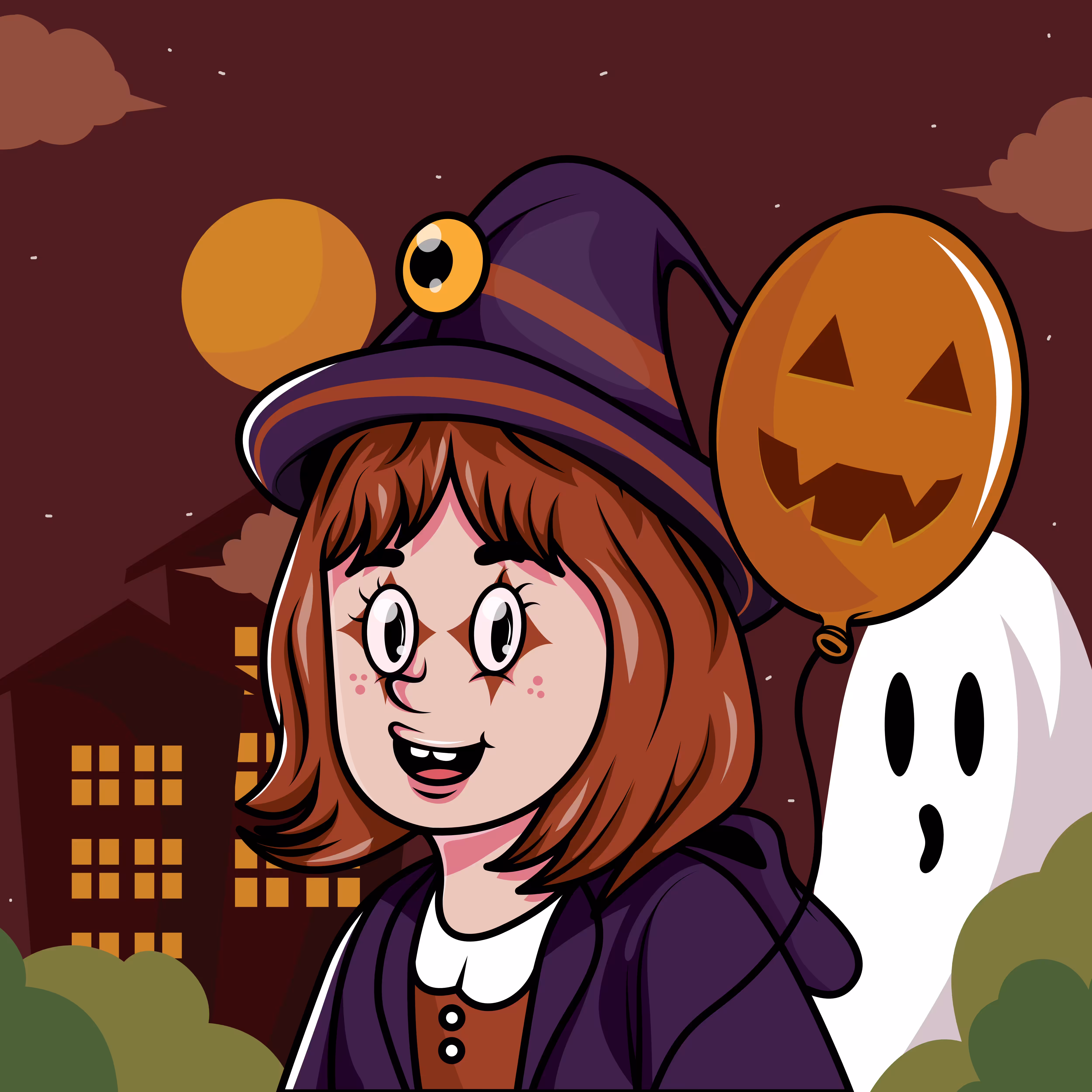Halloween party at school