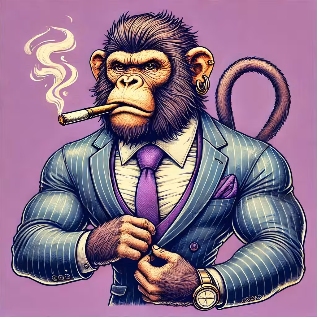 Stronge monkey