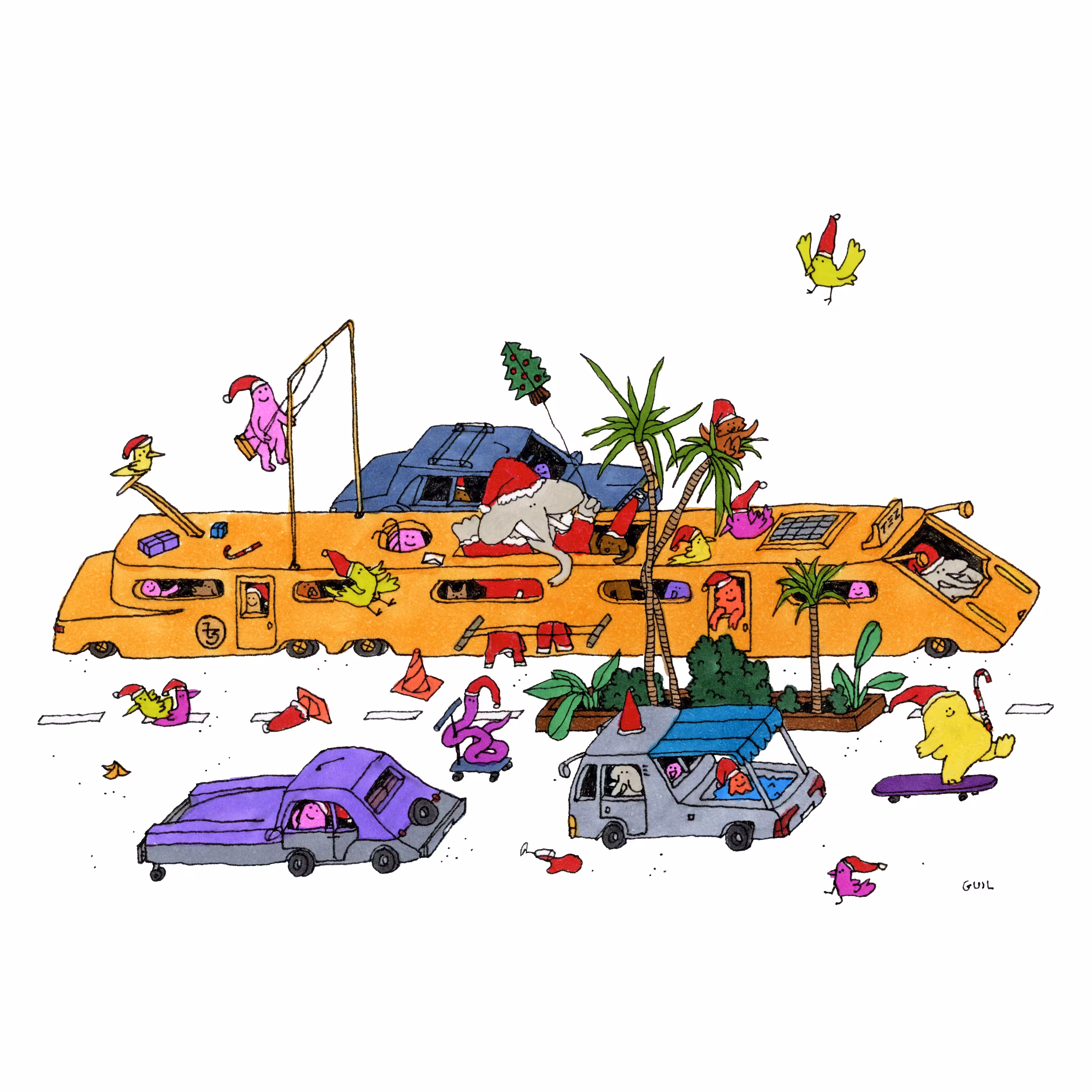 Festive Traffic