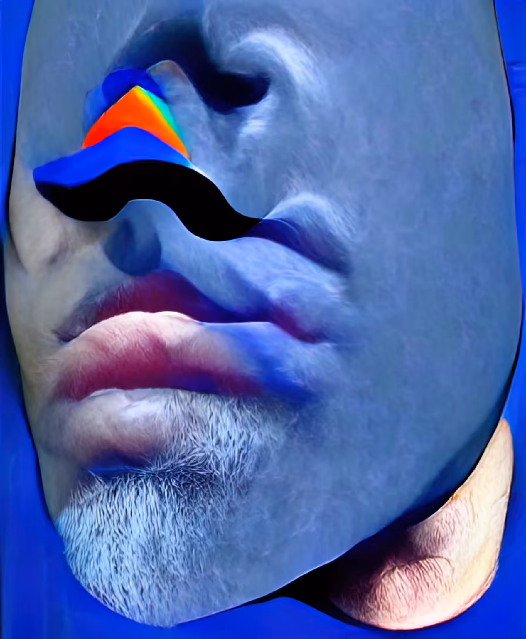 Homme en bleu I