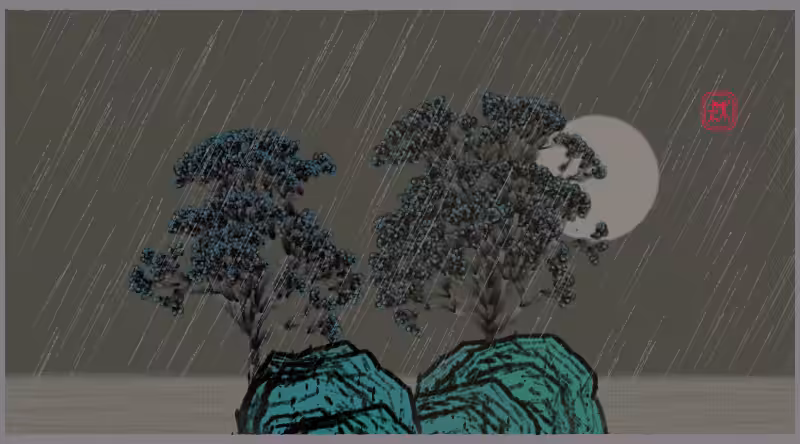 Bloom in the rain #42