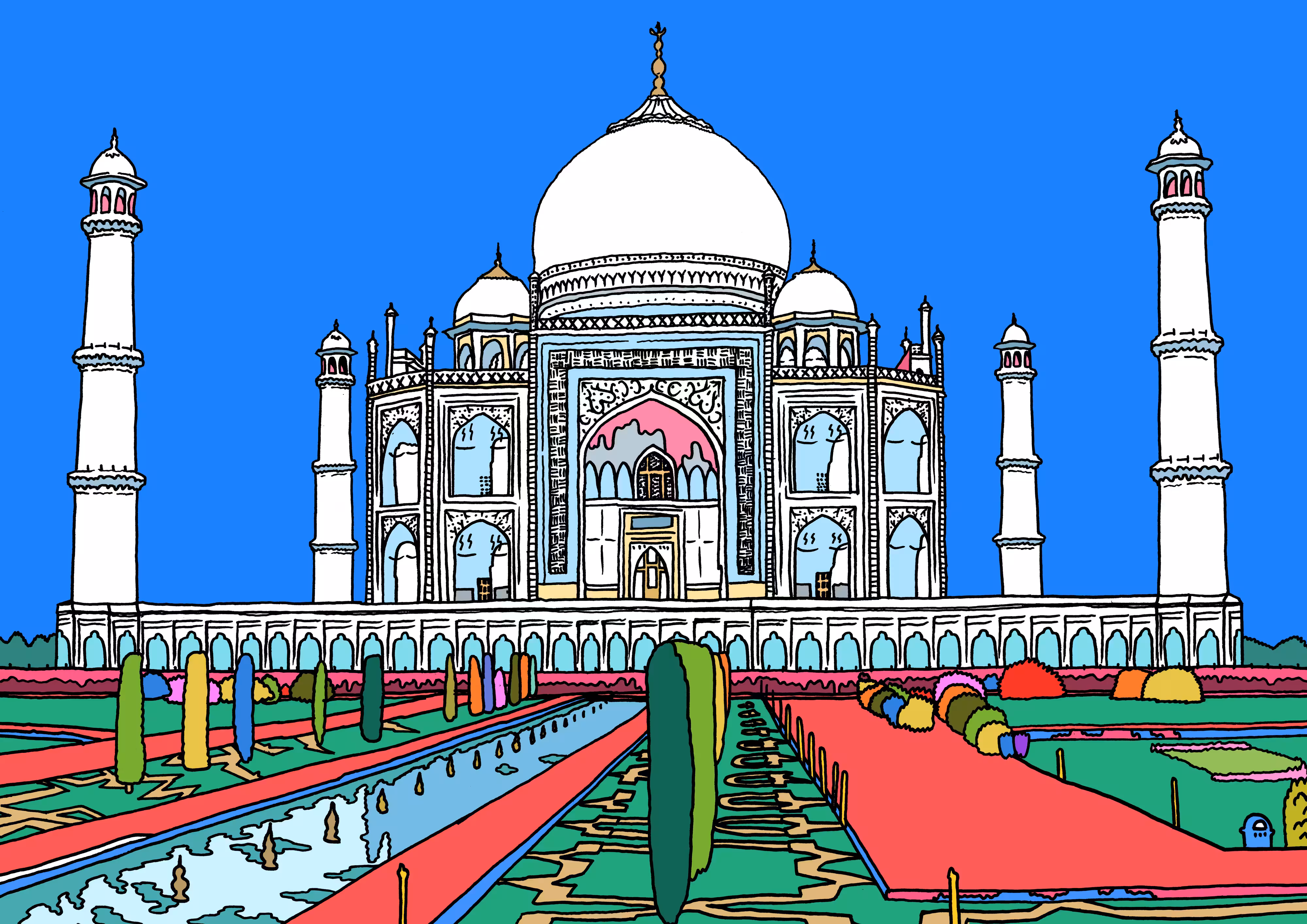 #08  Taj Mahal(agra)