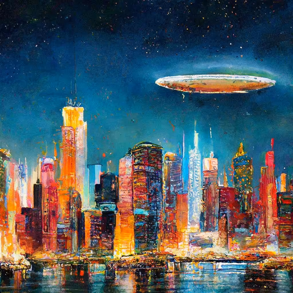 The UFOs over New York: The UFO over New York 3