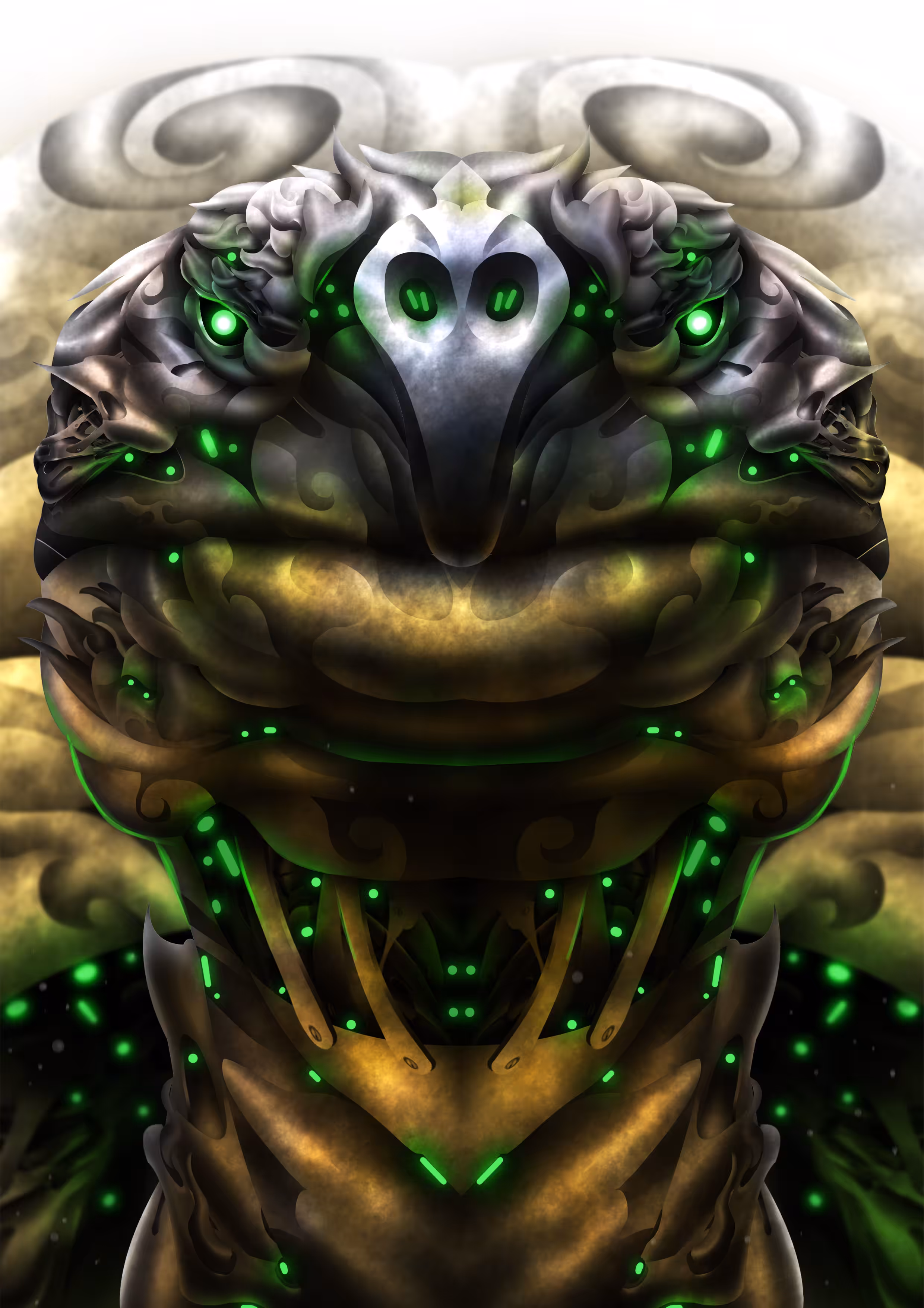 CYBORG ALDABRA GIANT TORTOISE #054