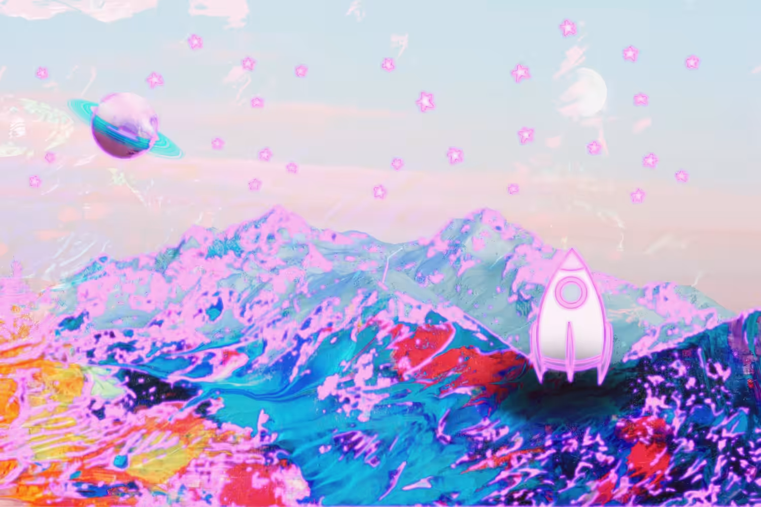 Outside of Saturn