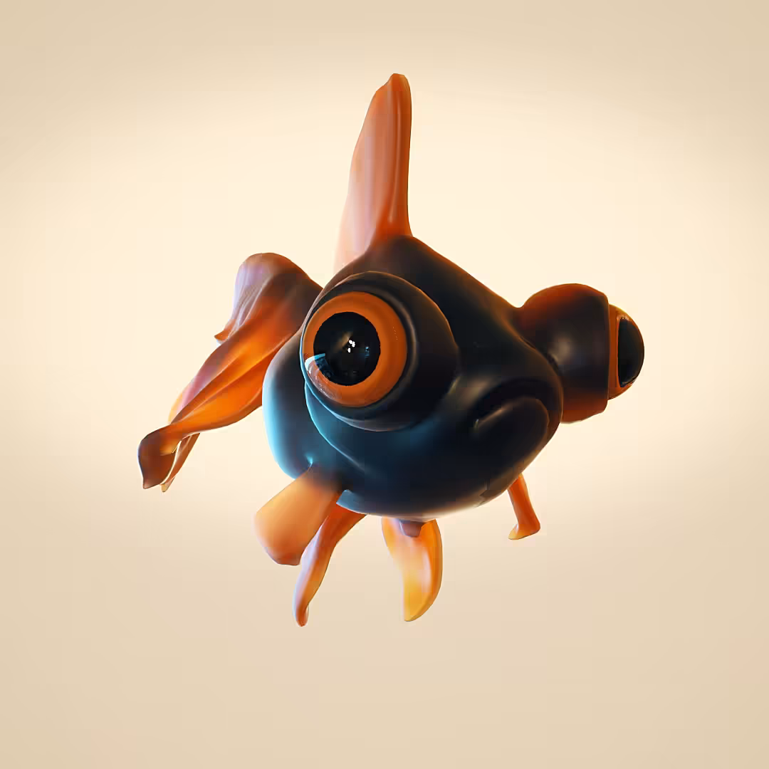 The Cute Wild Fish