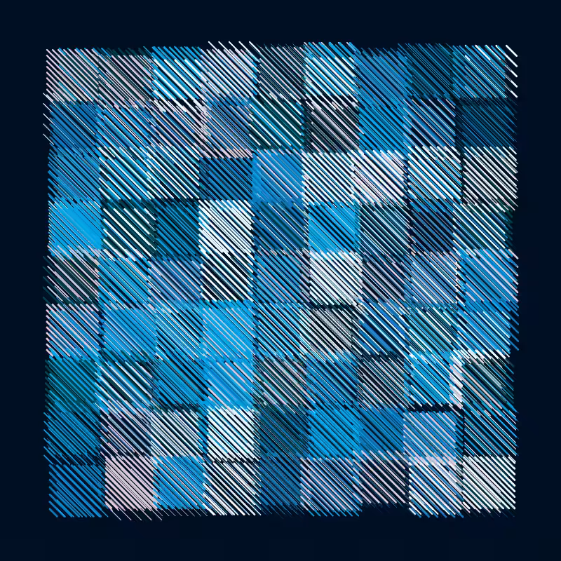 Generative Patchwork #85