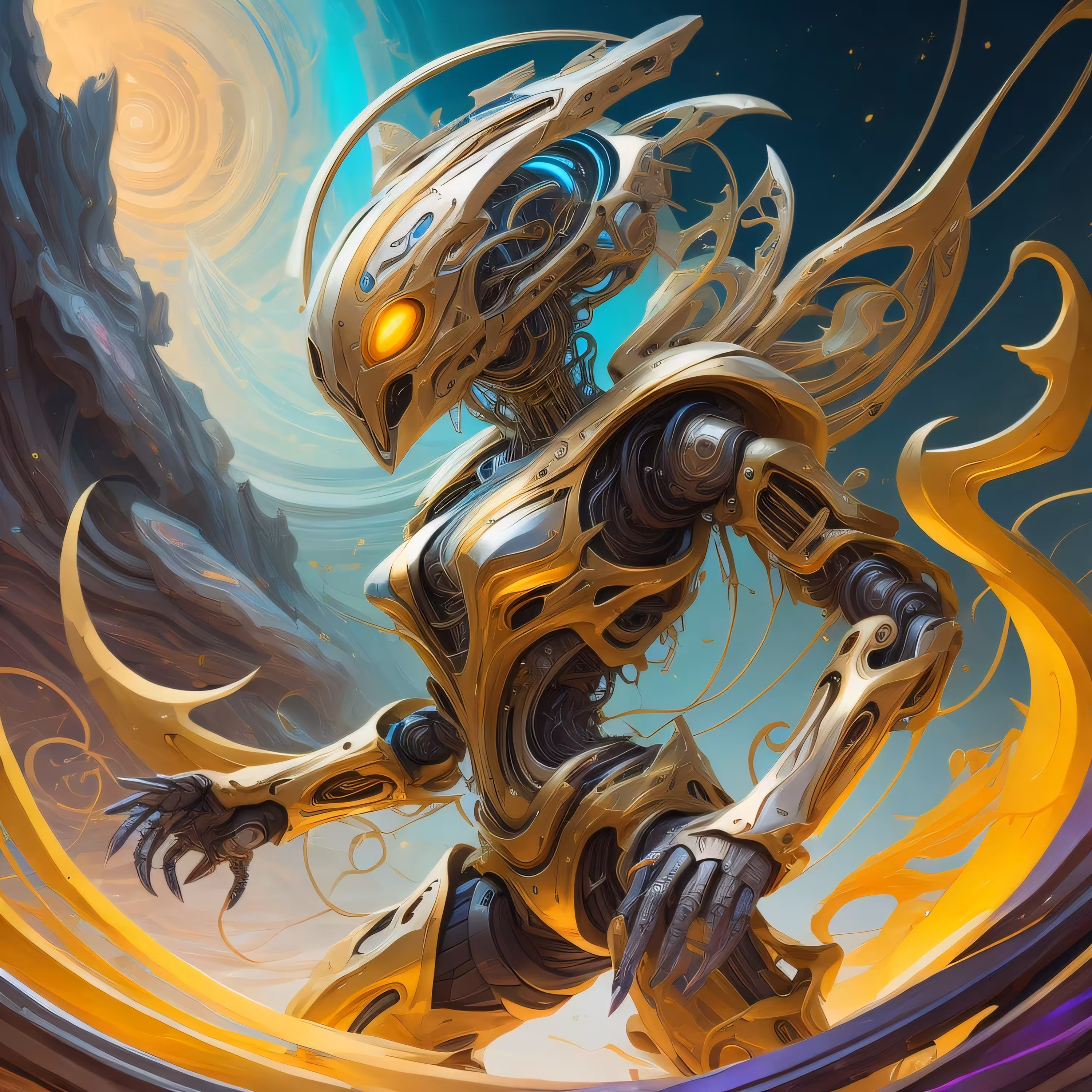 Venturing into the Unknown: Capturing the Esoteric Beauty of the Distant Future 414