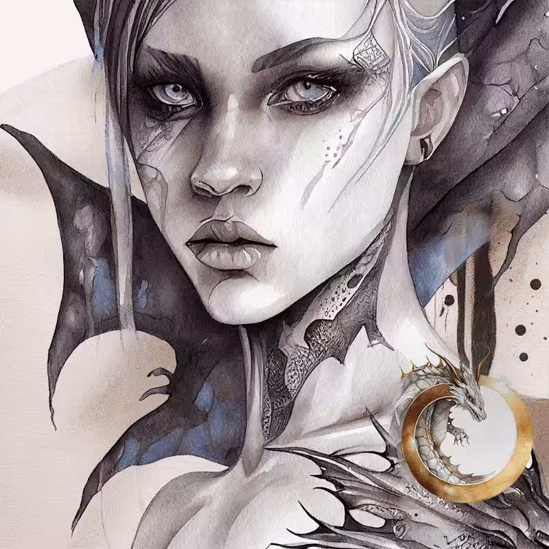 Dragon Girl #1