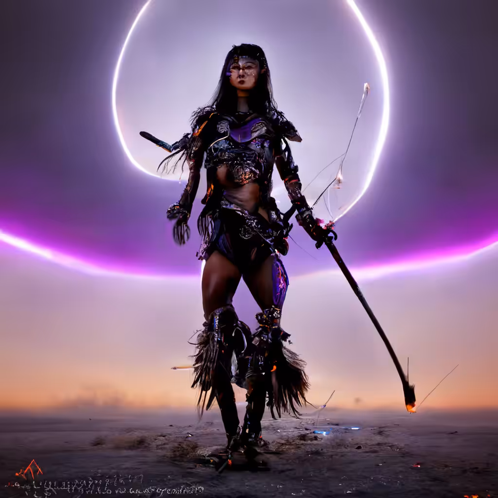 The lonely huntress