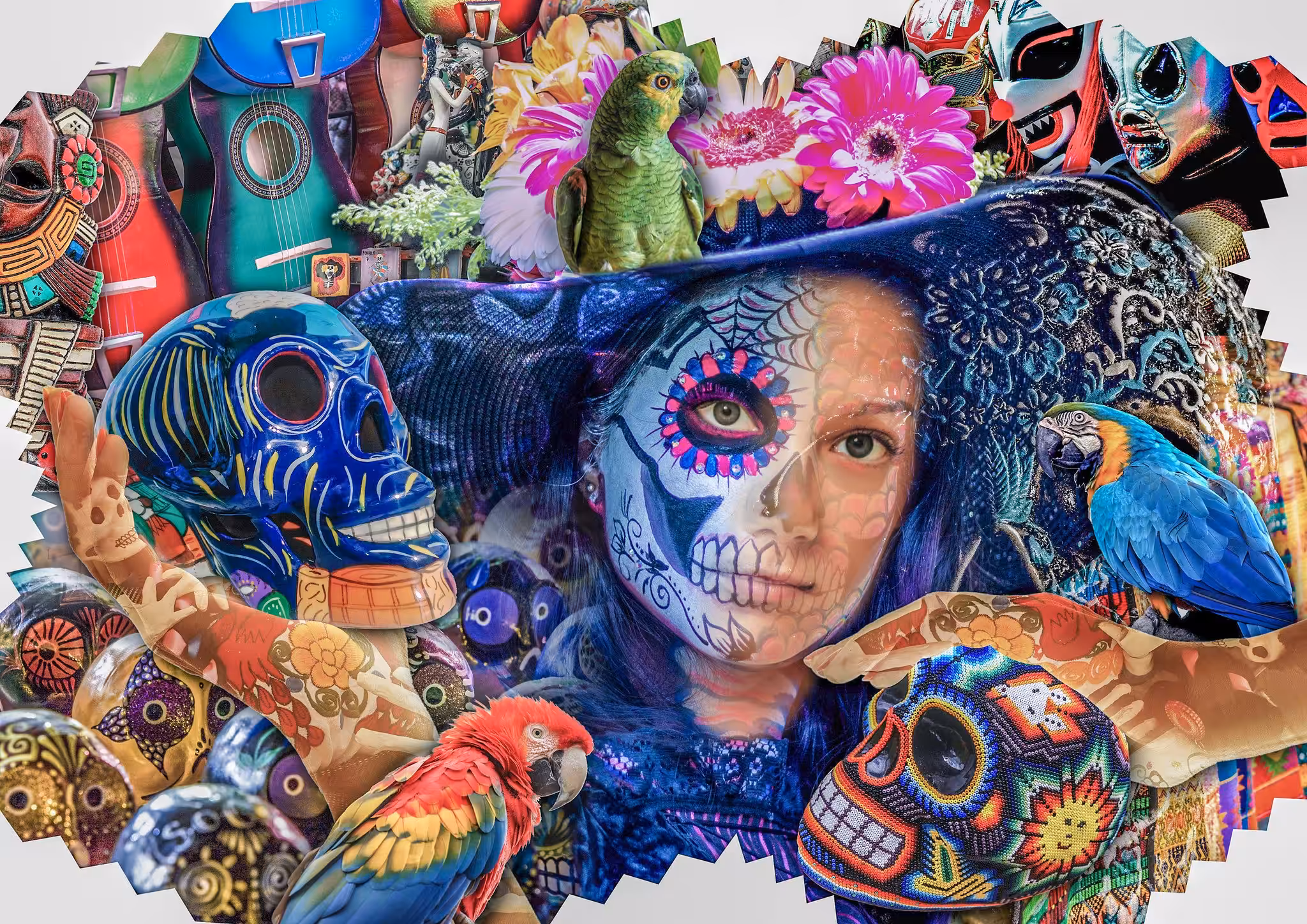 Mexican collage