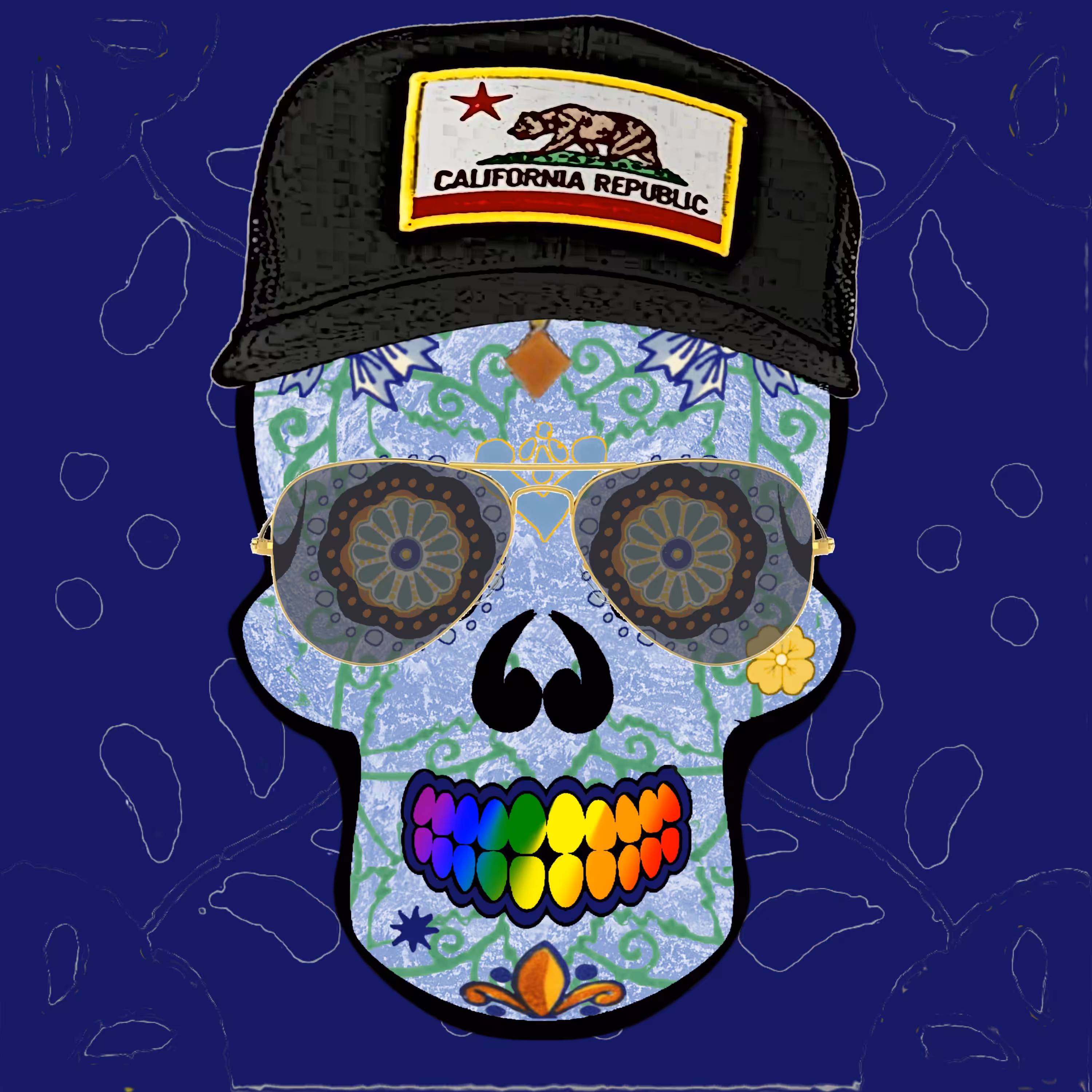 California Calavera #10