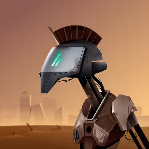 Savage Droids: COMMUNITY Shock Droid B-8825