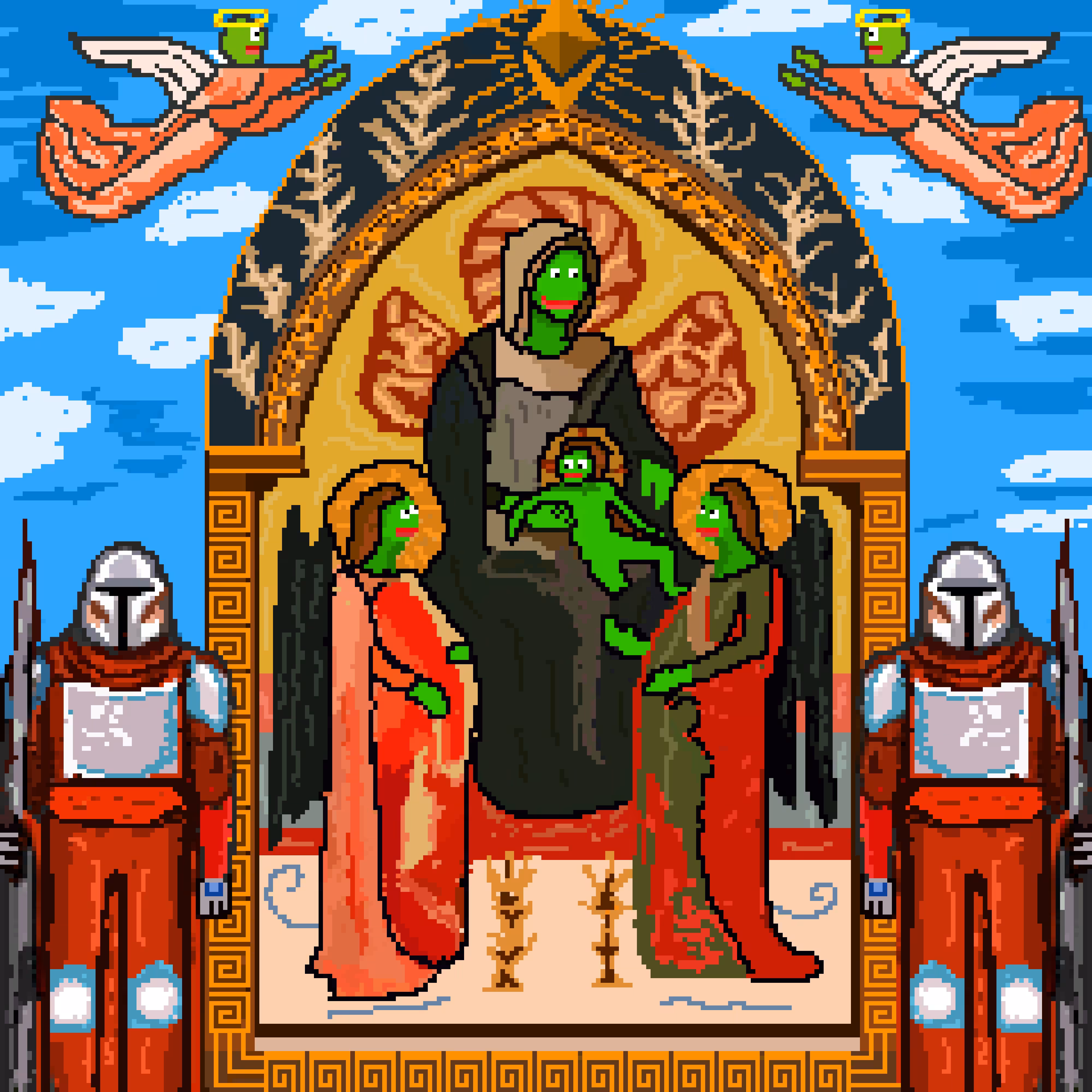 PEPE Madonna🐸 & Two angles