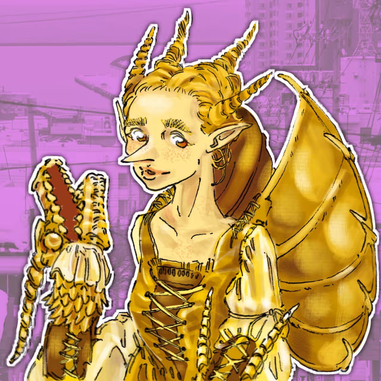 Kaiju Babes:Ghirldorah #4