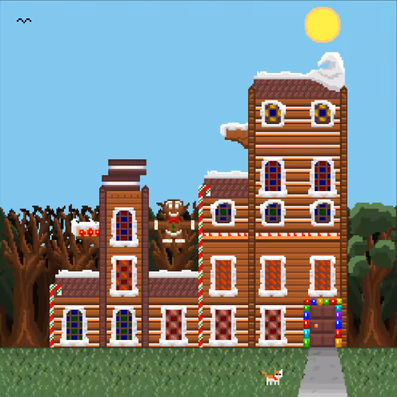 2D Mansion Candy House #25