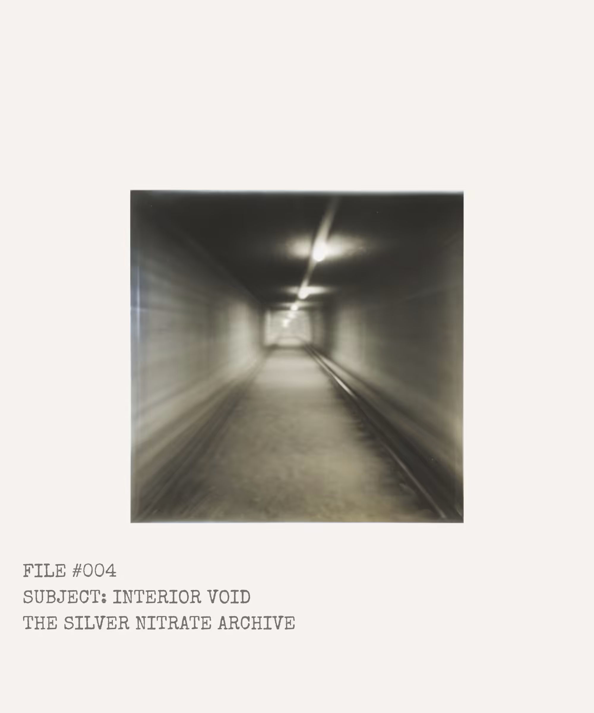 "File #004: Interior Void"