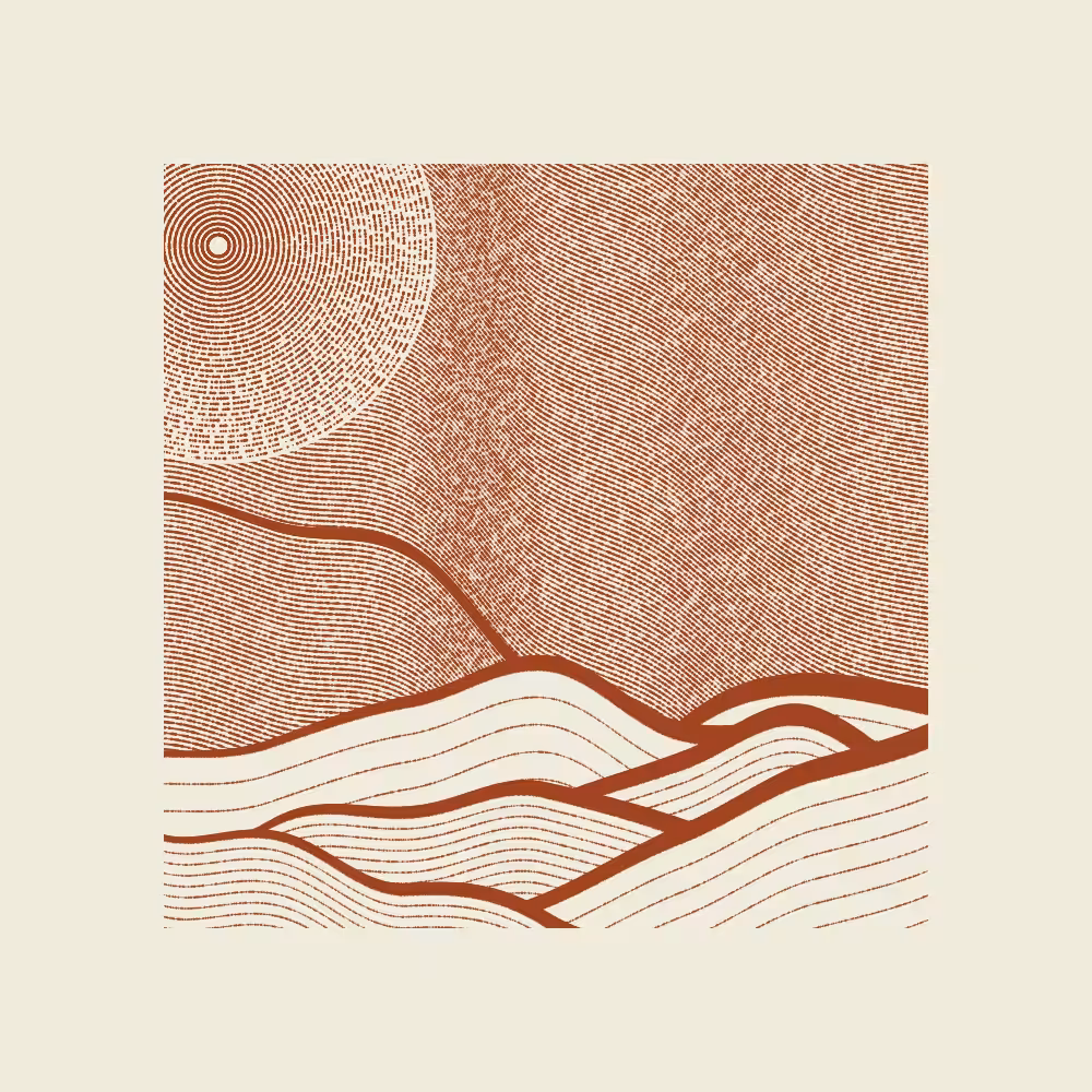 One color sketch #91