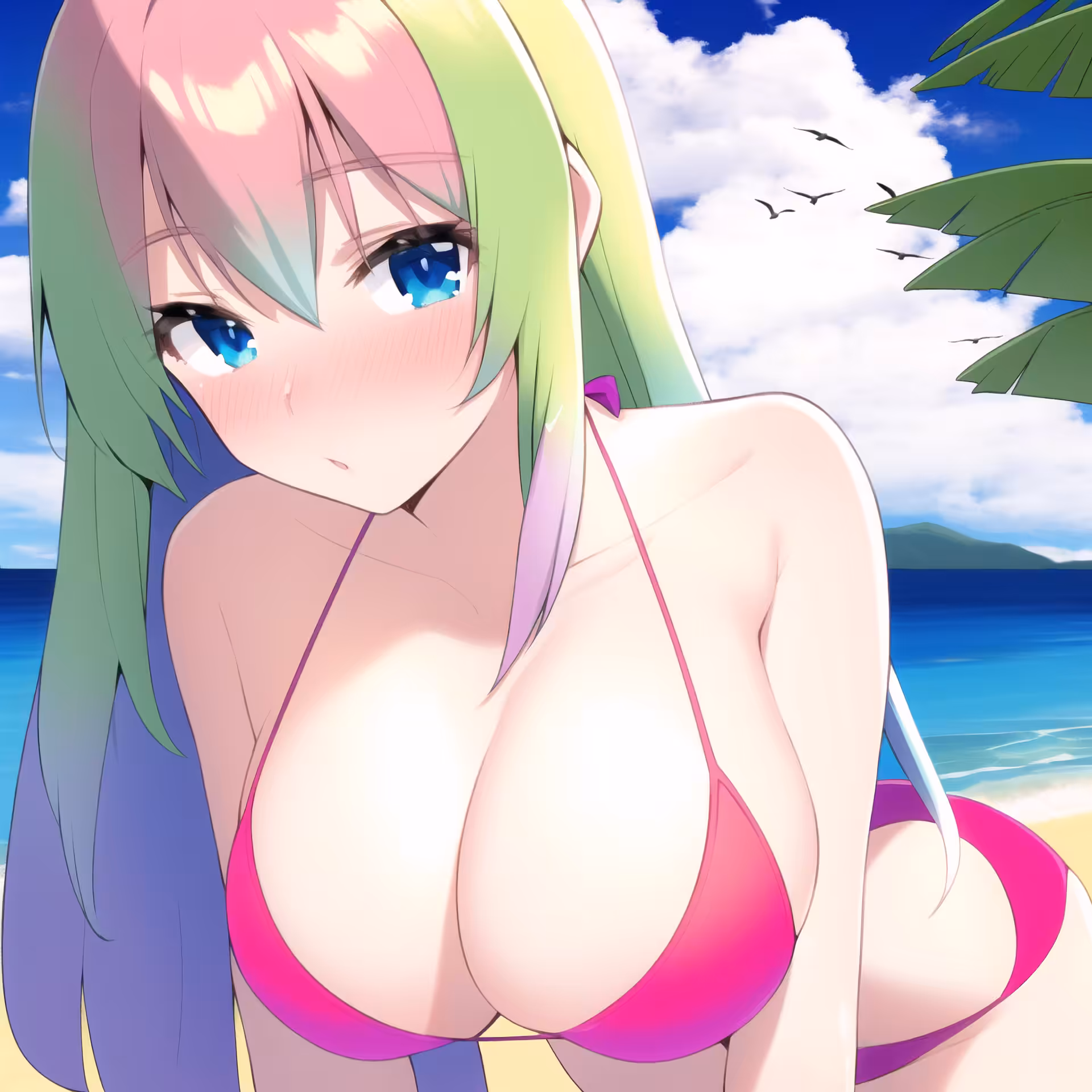 Crazy Shocking Bikini Waifu