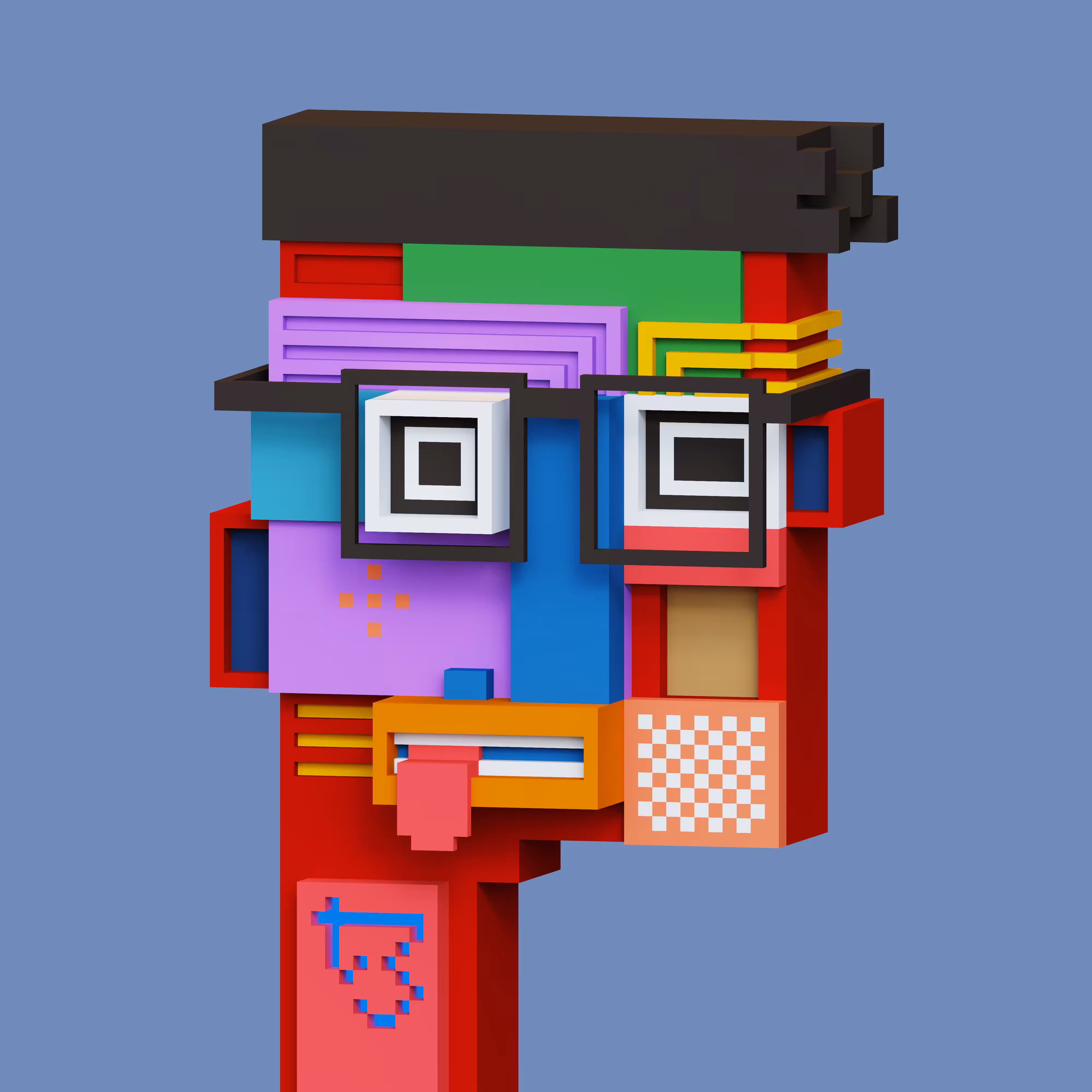 Pop Cubism Voxel 31
