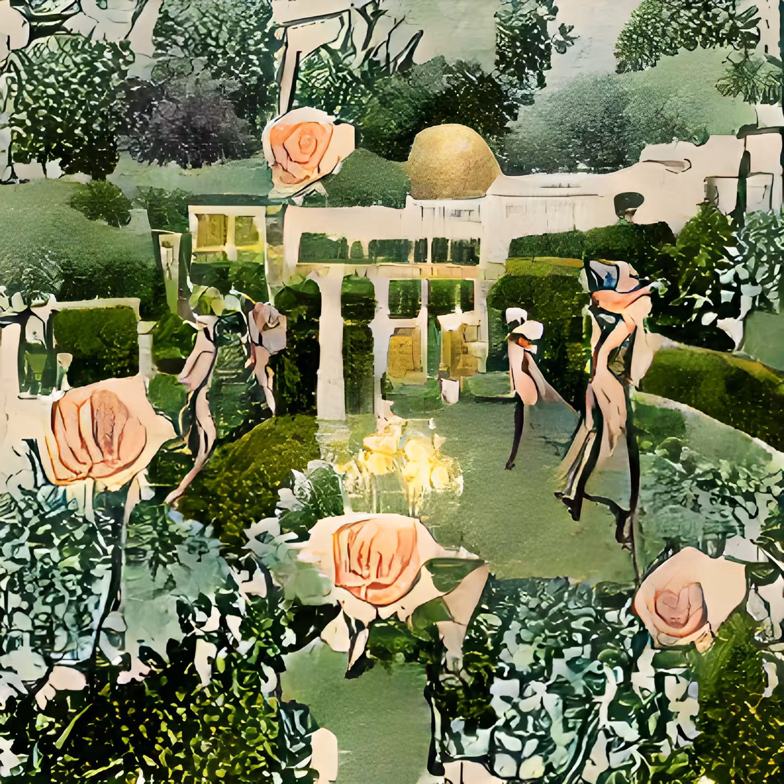 Jazz Age Rose Garden 