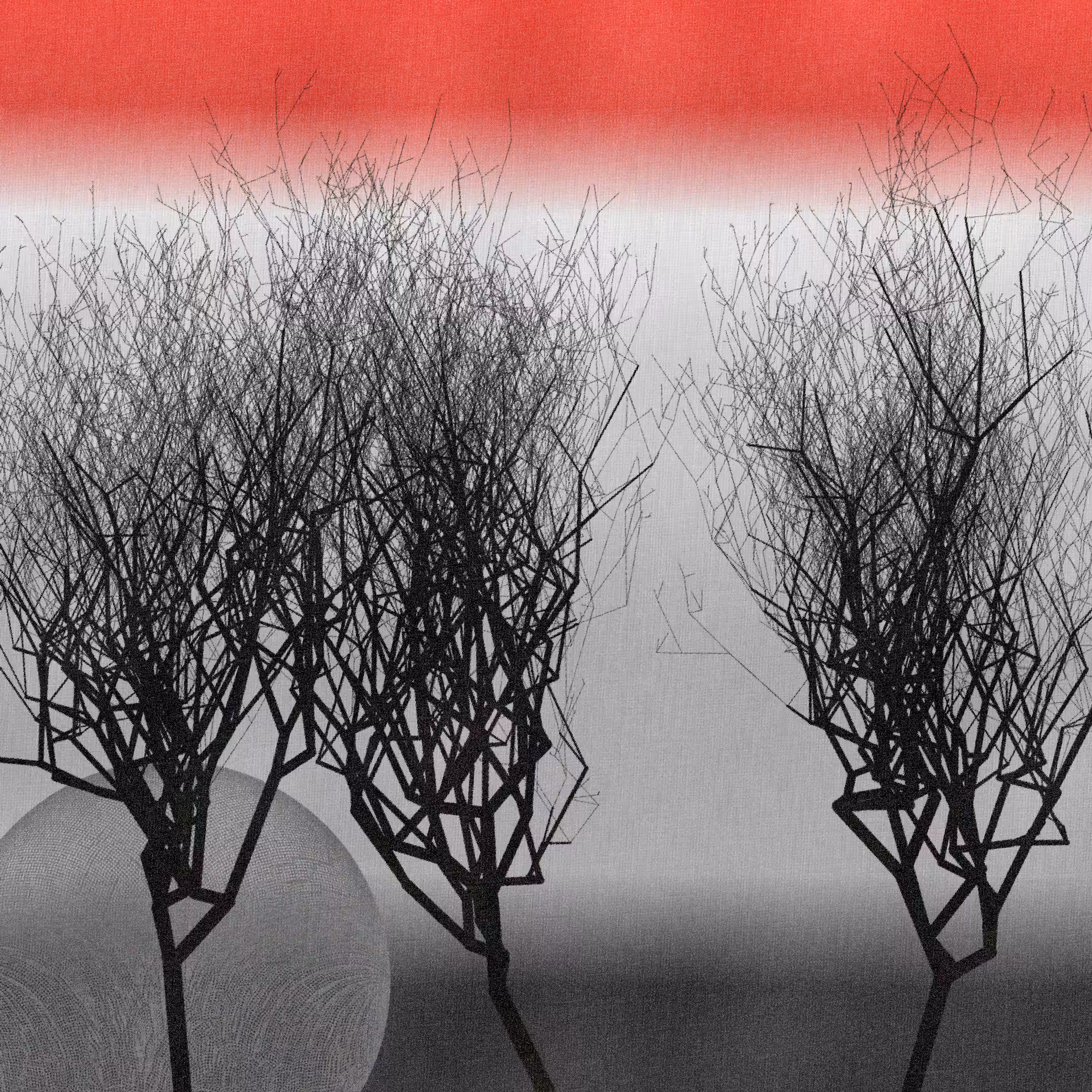 Three dead trees on earth #246