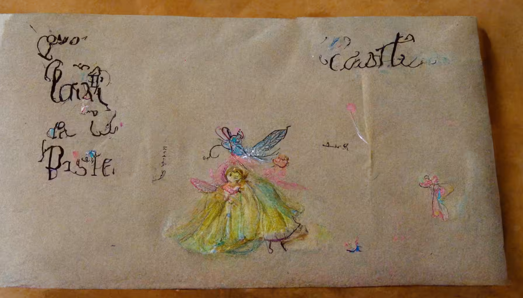 Pixie Envelope: Yellow Yeller