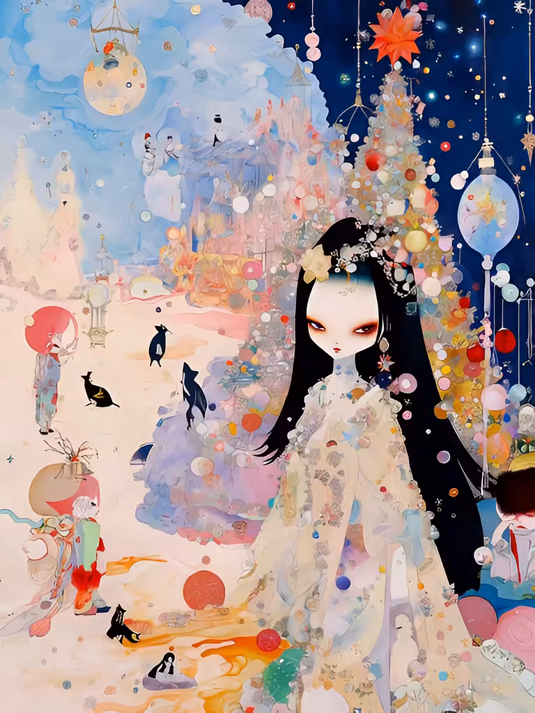 The Girl Who Walked Through Winterlight