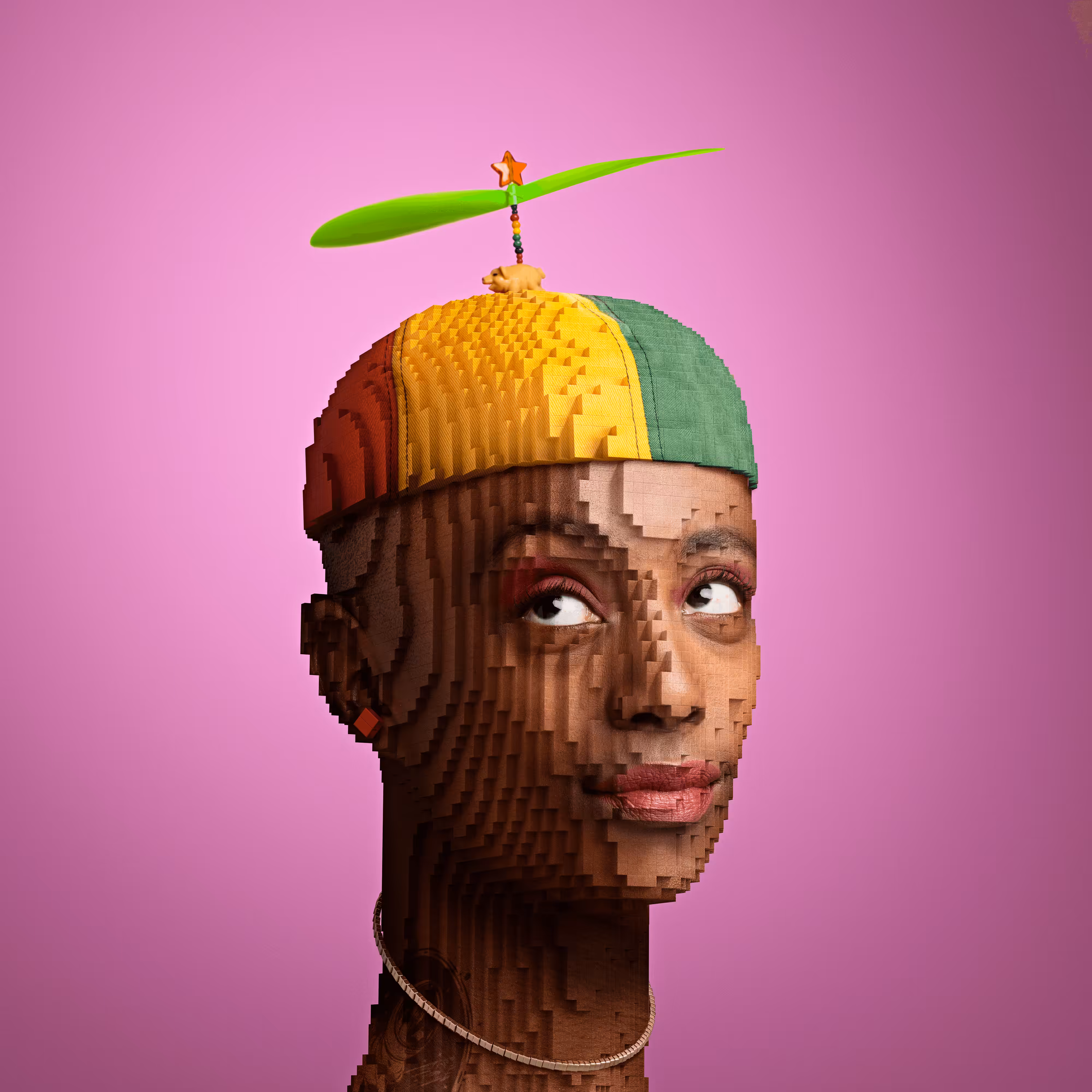 Block Head Punk 078