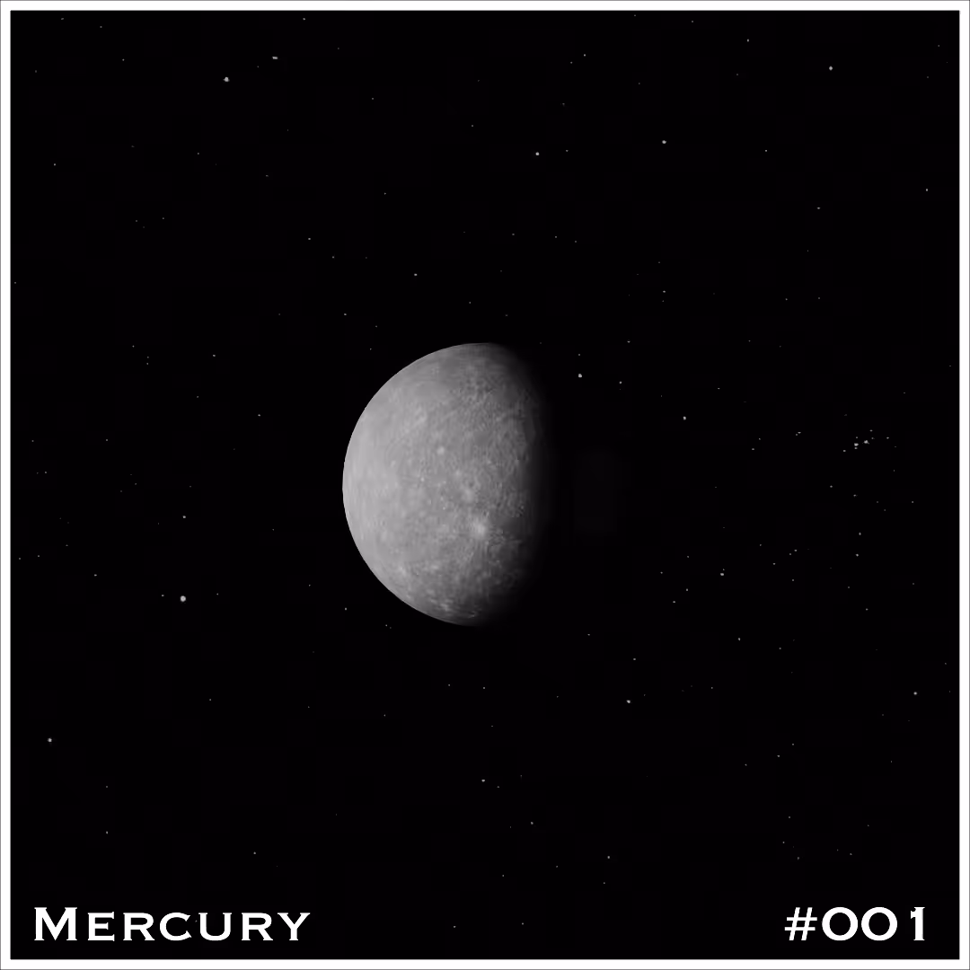 Pocket Planets | Mercury | #001