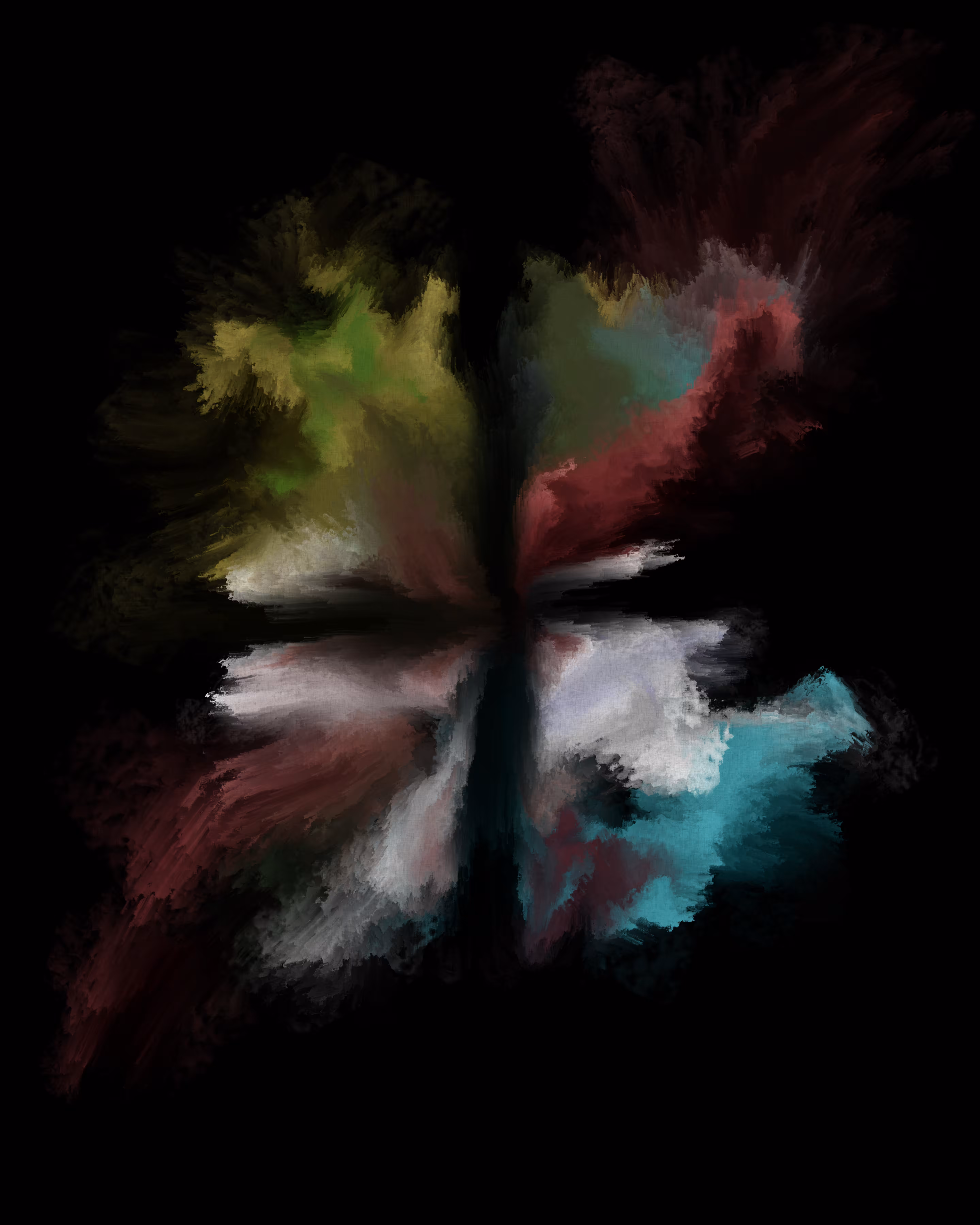 about the desire to disappear from the center of everything