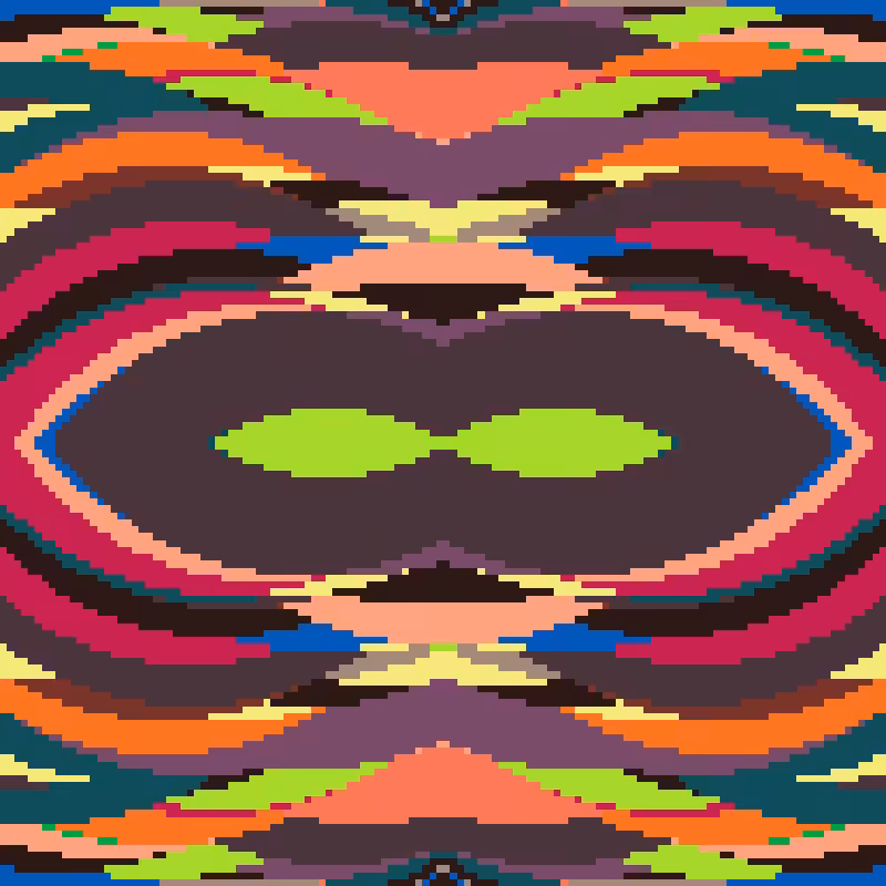 Rapid Psychedelic Inkblot Test Generator #56