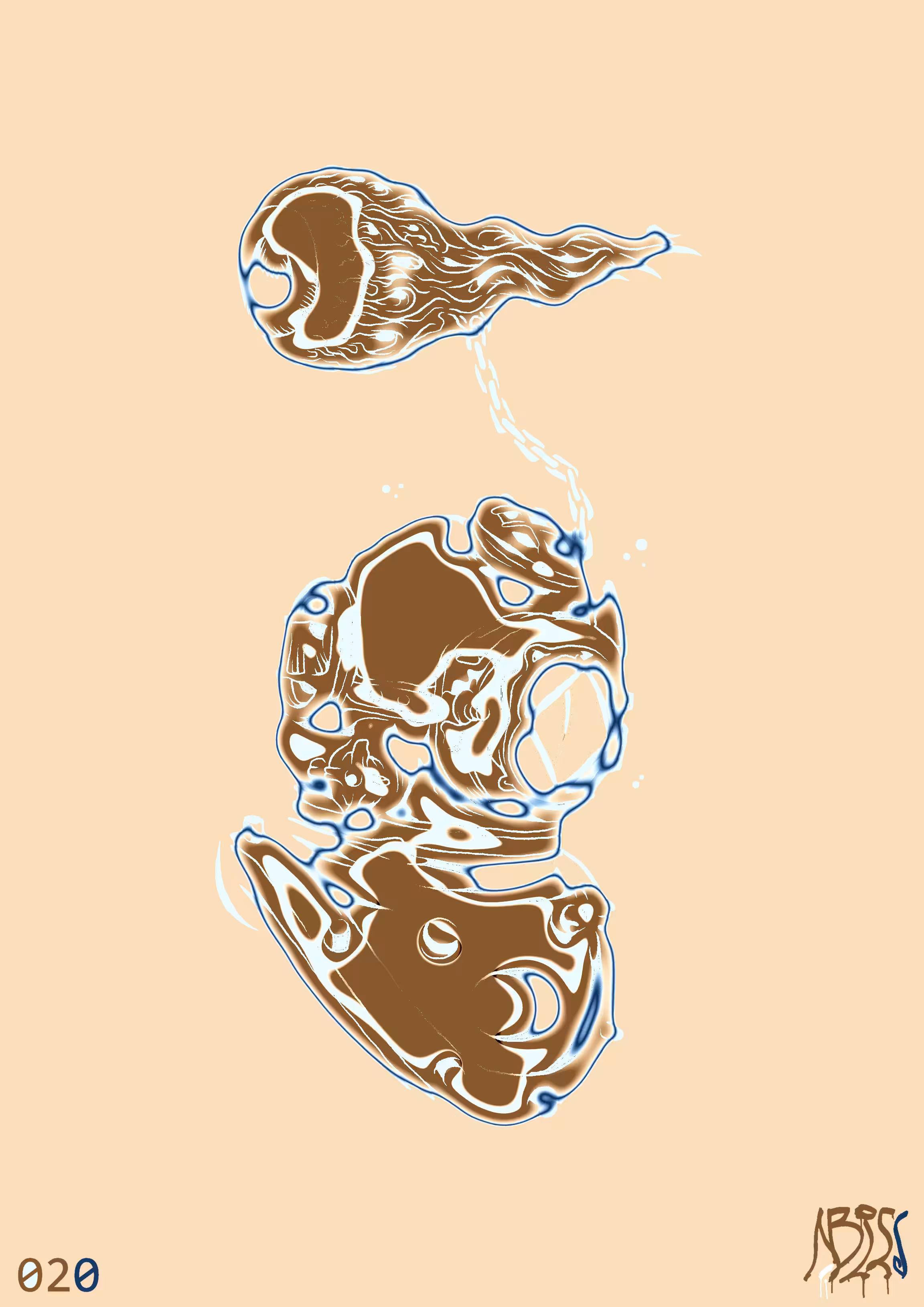 020 "Beyond the Sea" Chocolate Latte