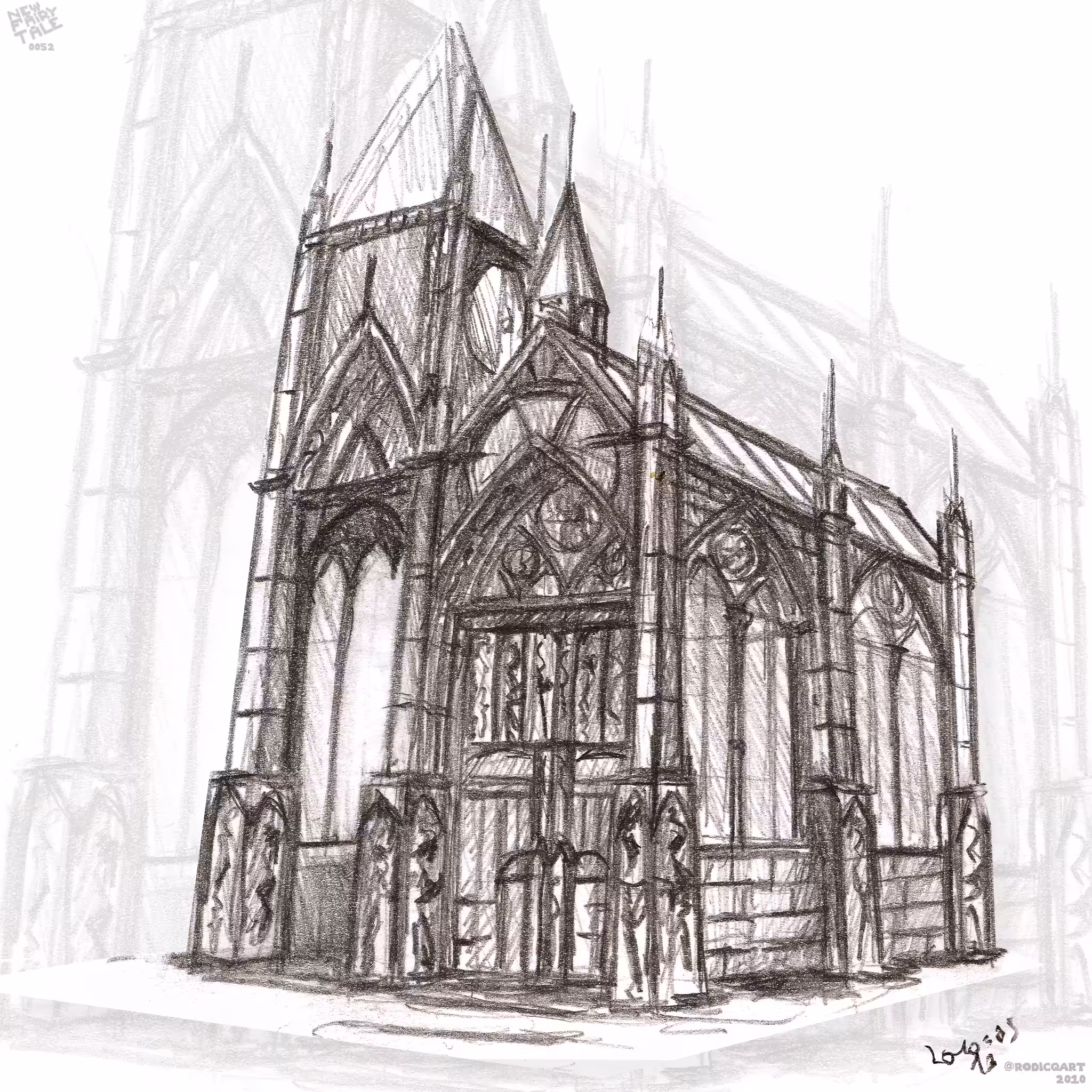 Cathedral in Sketchbook 0052