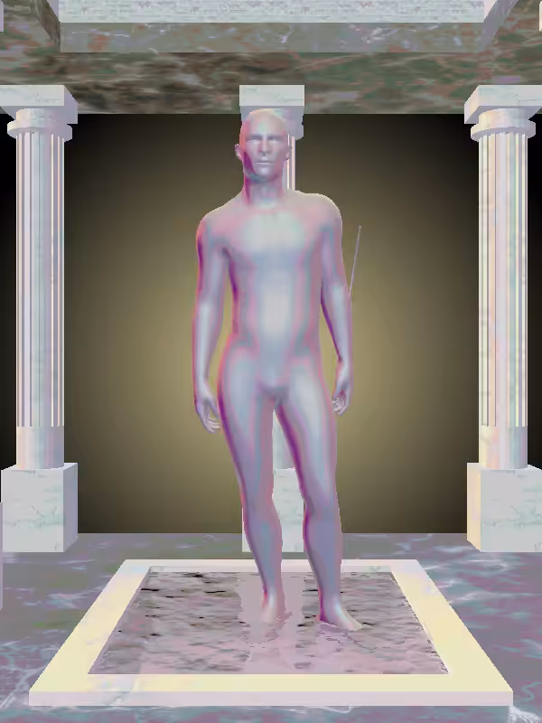 HeavenComputer: The Angry Multichrome Haze Man #3046