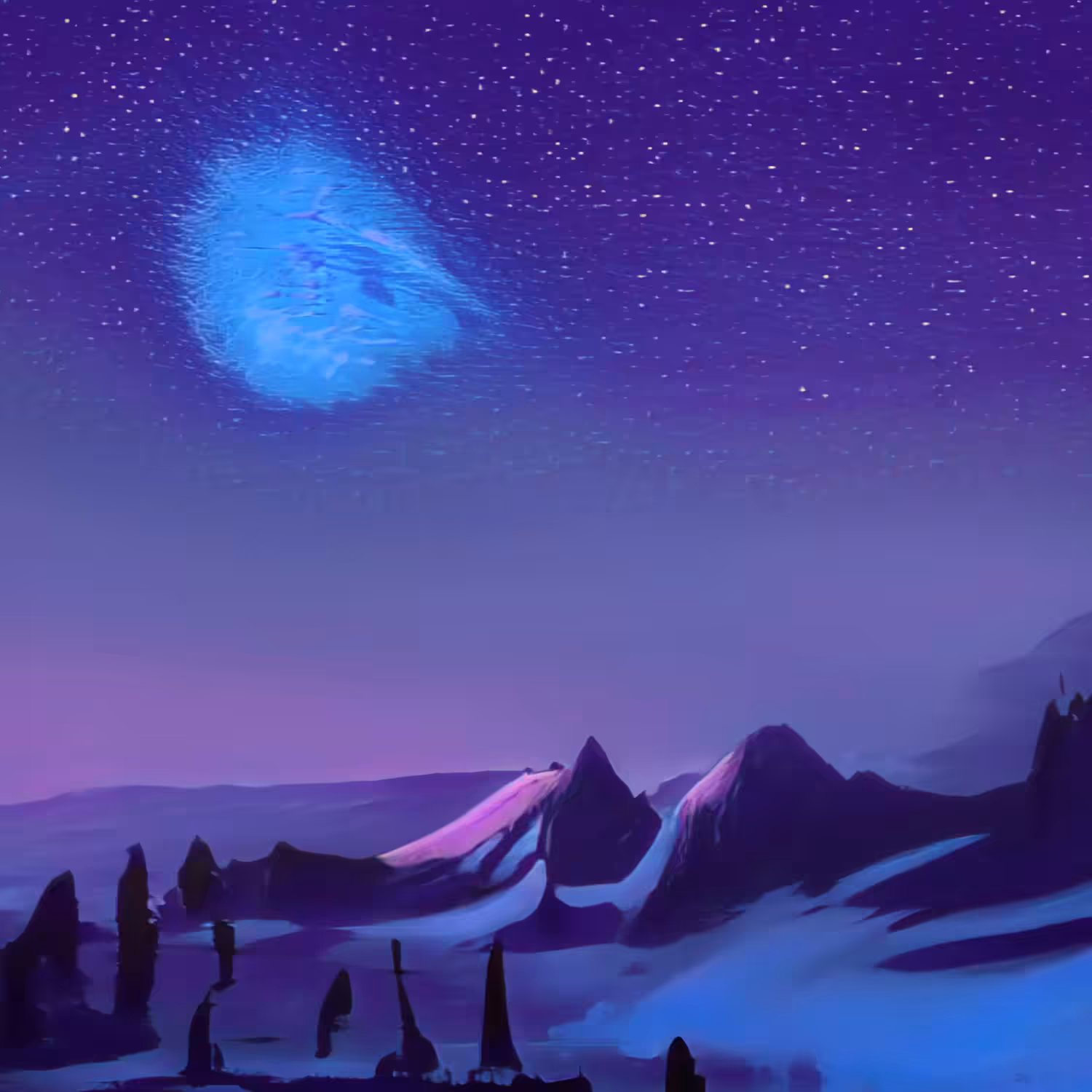 Landscapes dreamed of by an AI