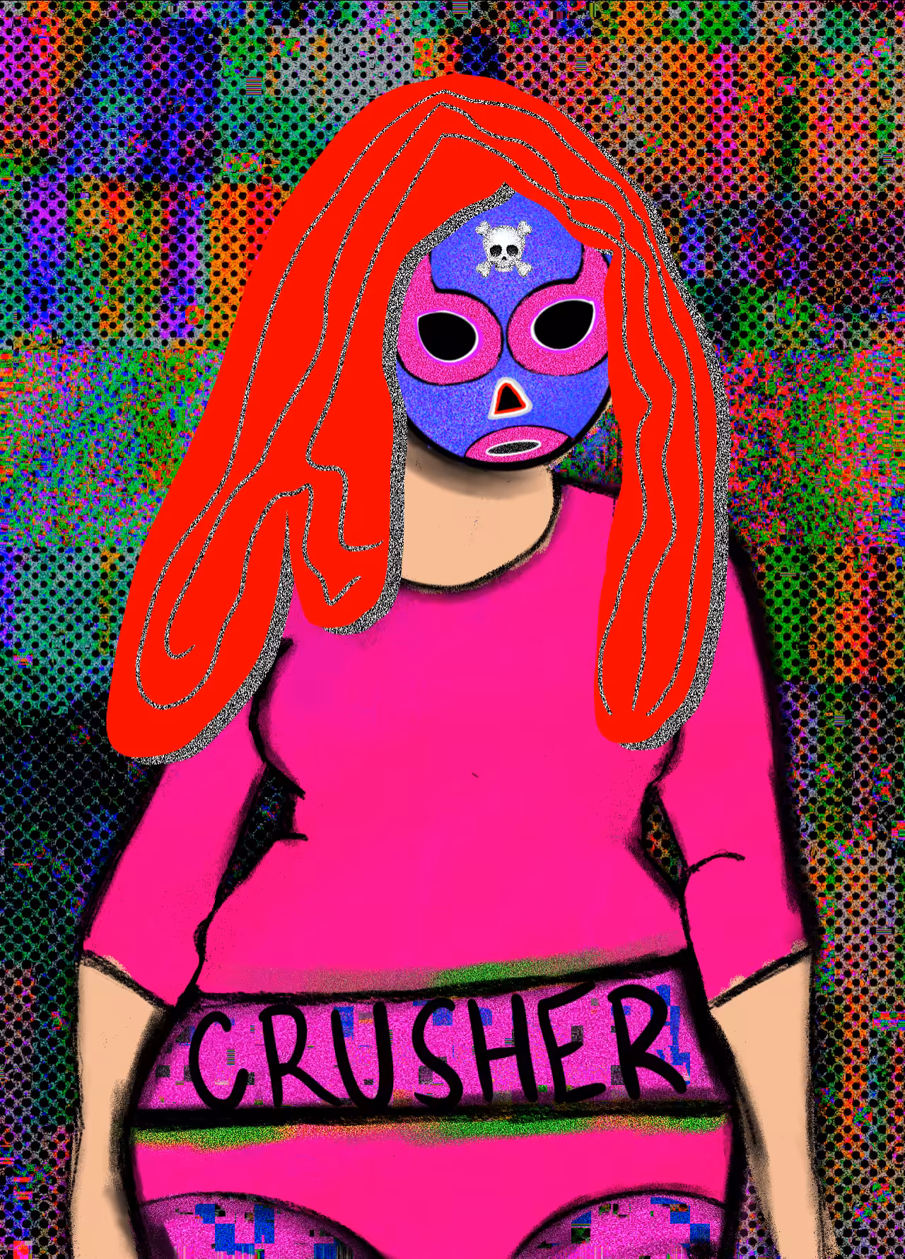 NFT luchadora #69