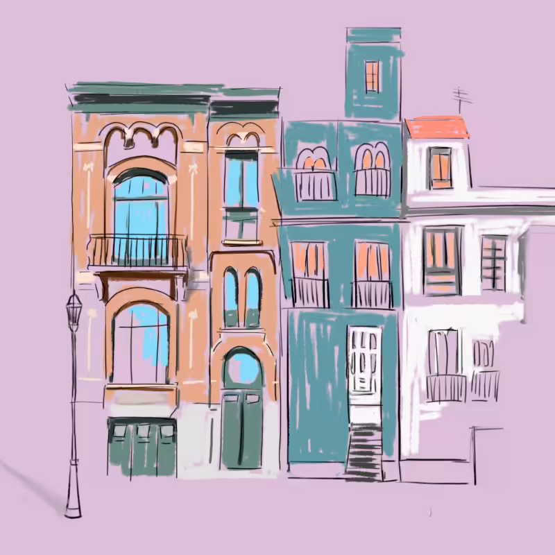 Architectural sketches #36