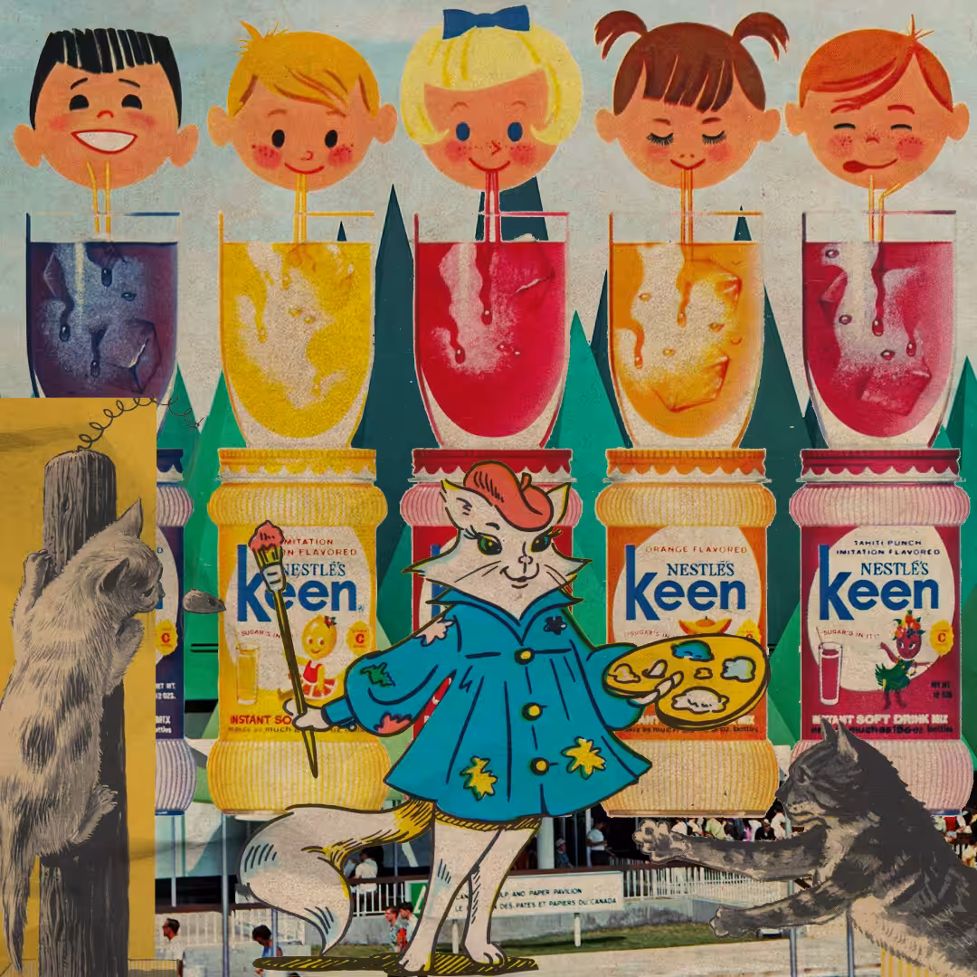 Collage Punk #10 - Classy Cats