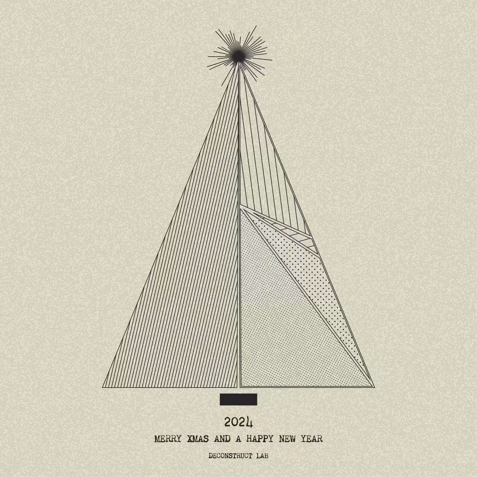 Have Yourself a Merry Little Geometric Tree #117