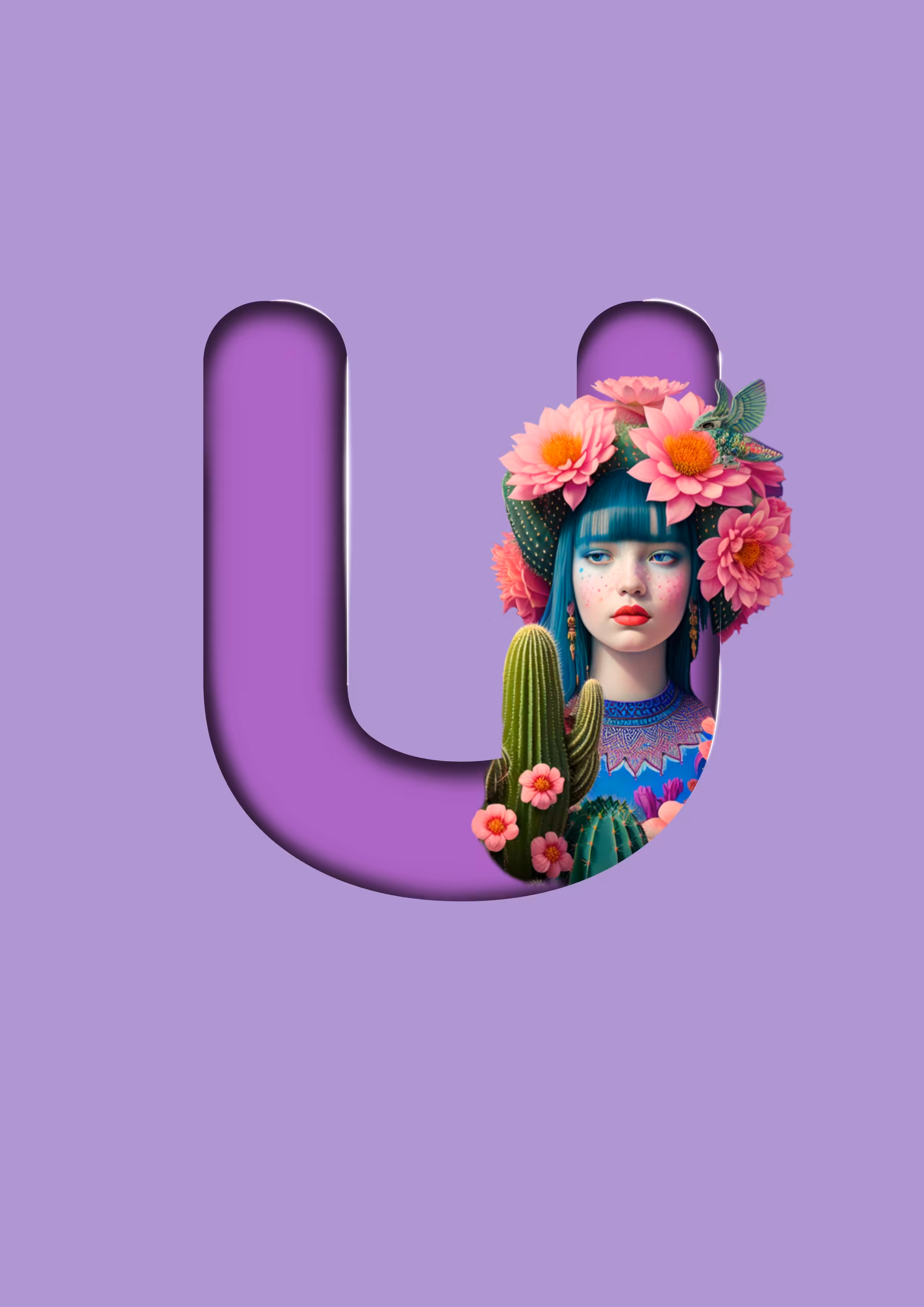U