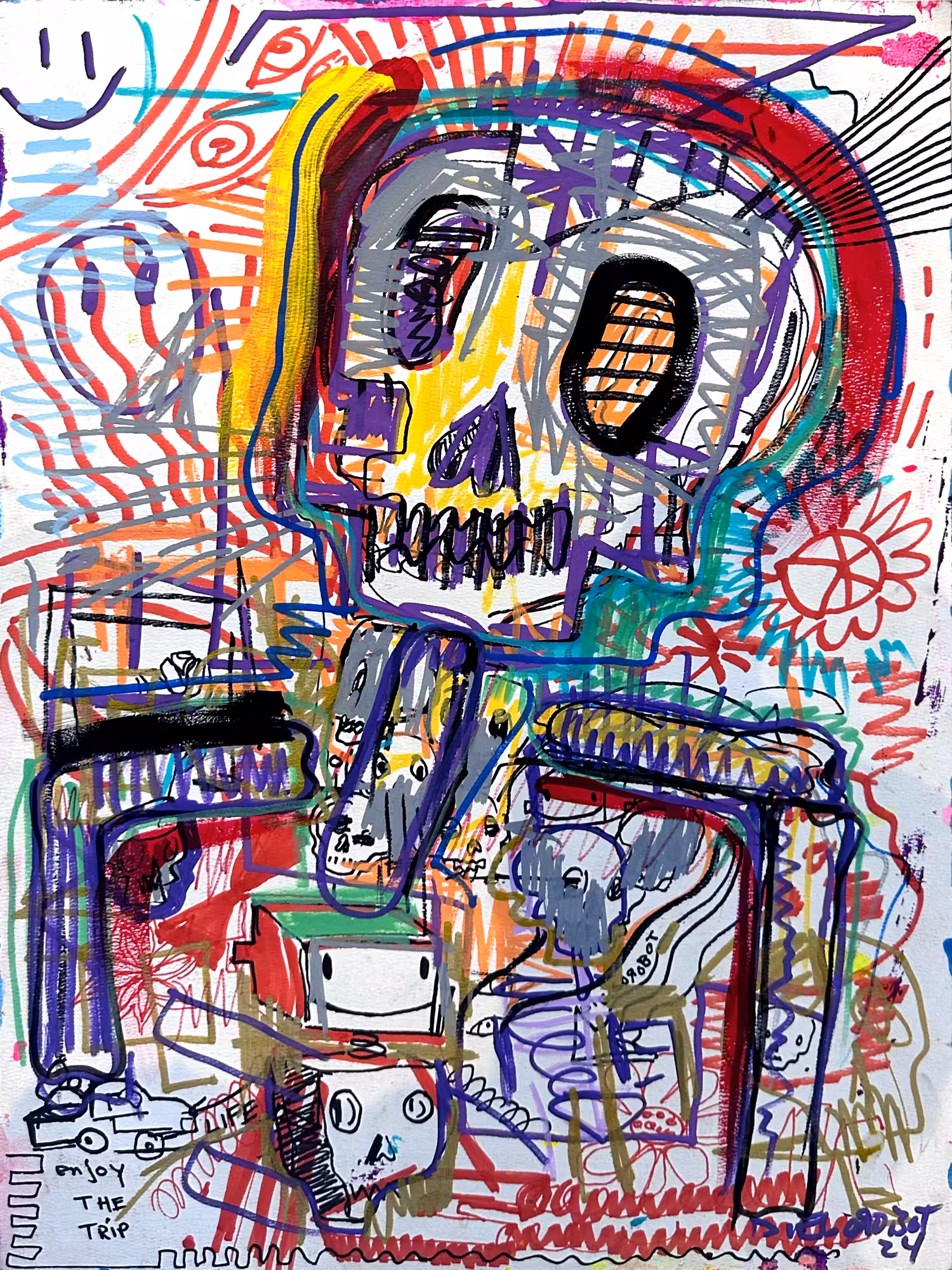 Skeleton sketch 