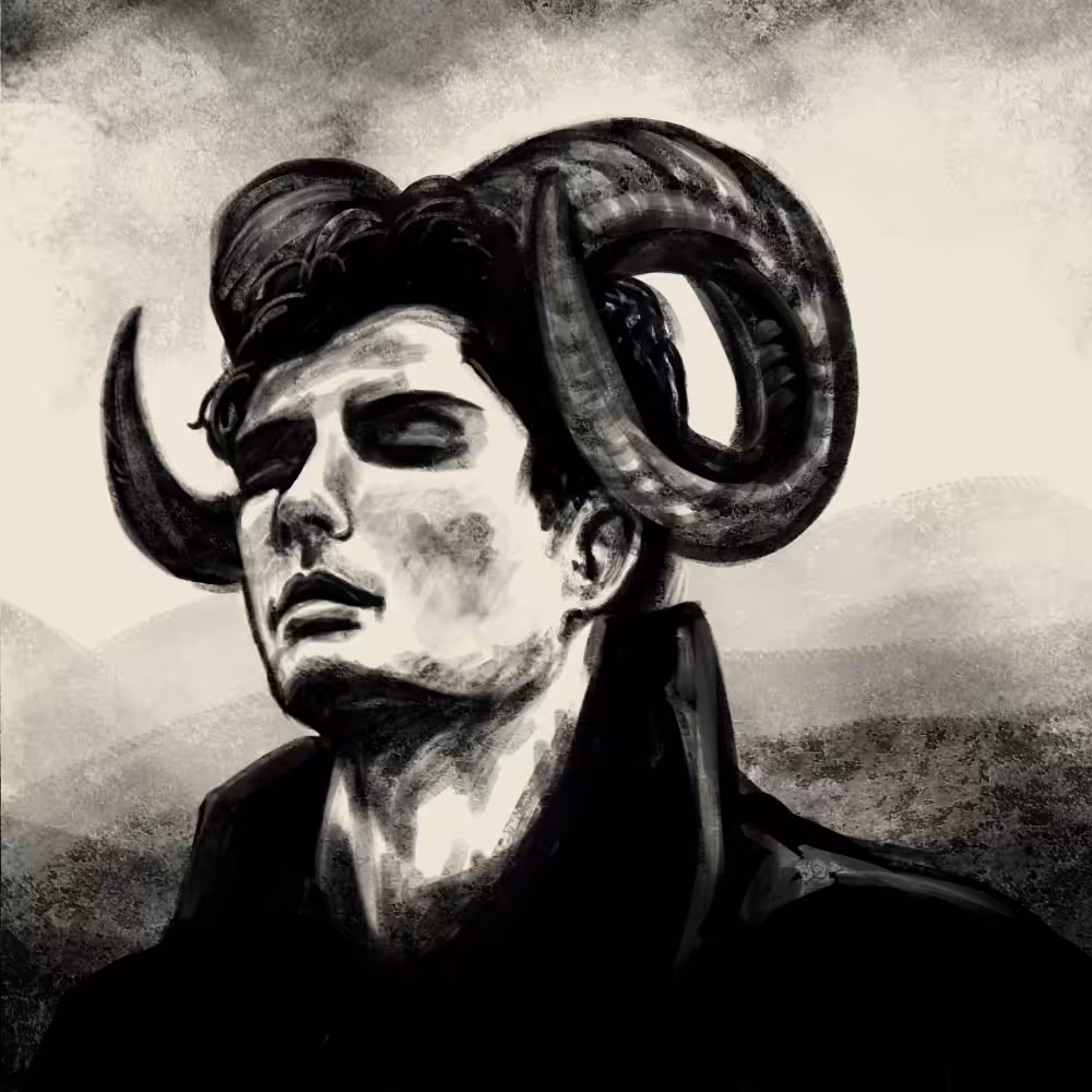 Faun portrait #3 