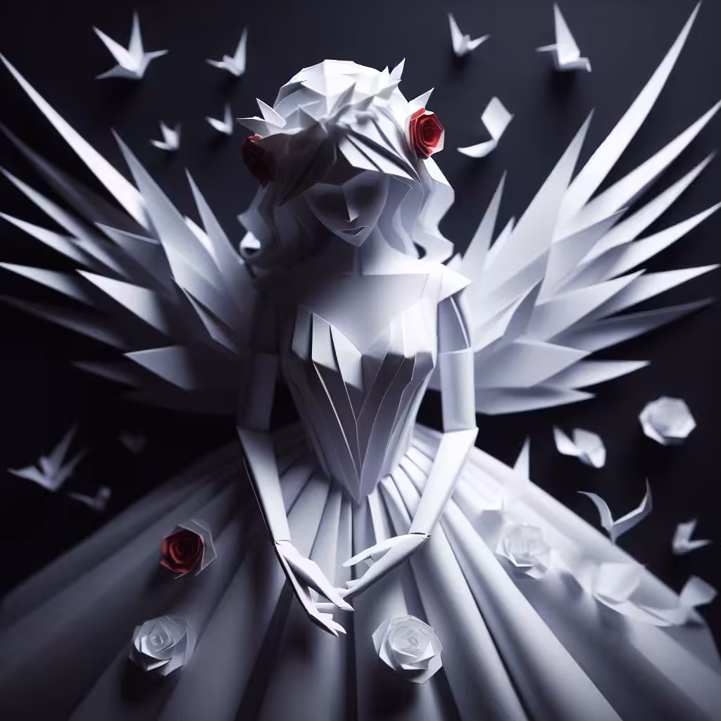 Mother is like an angel