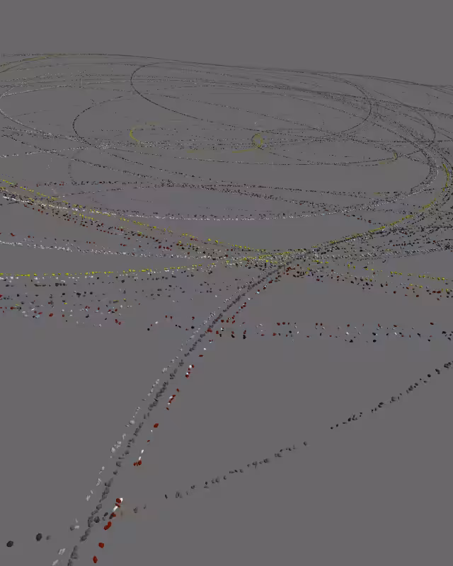 circle drops - 'the passenger' sketches #53