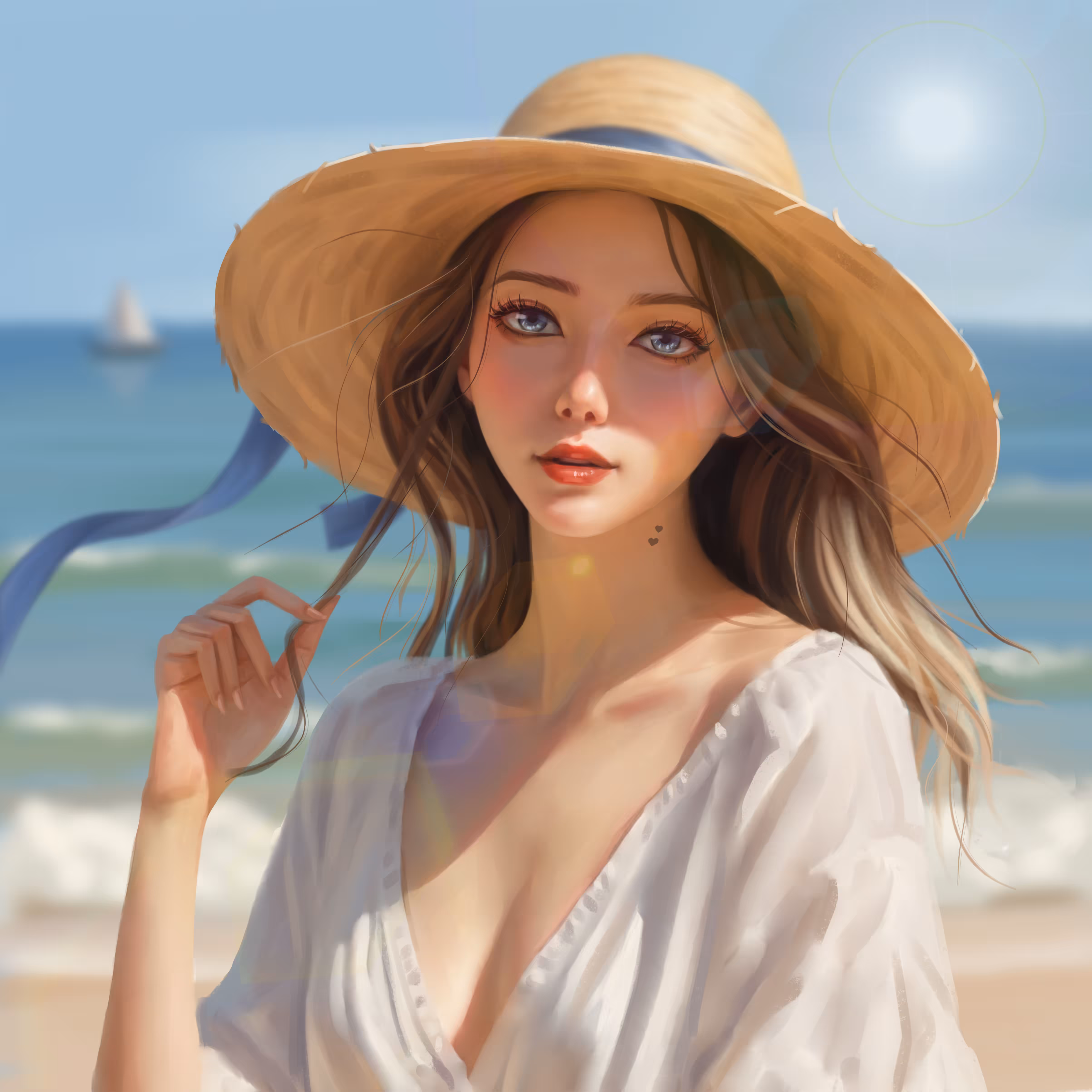 Sun-spoiled July