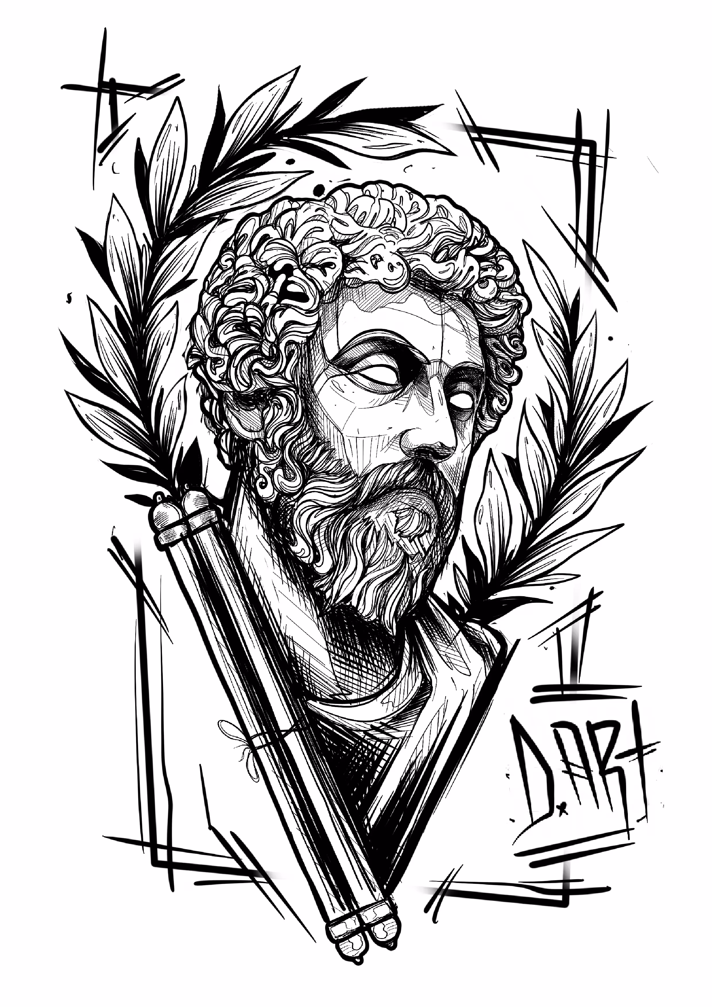 D.Art #8 - Marcus Aurelius